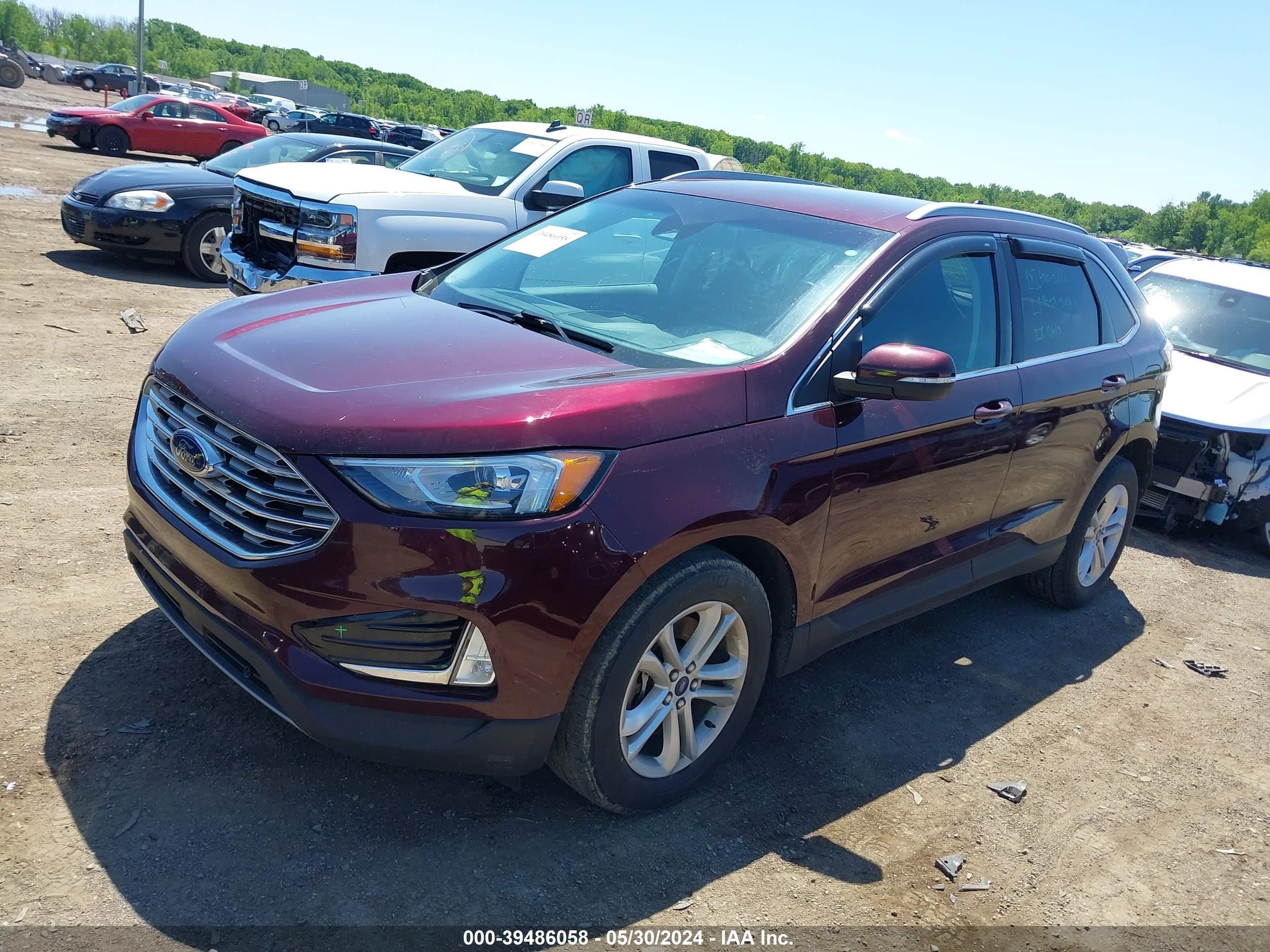 2020 Ford Edge Sel vin: 2FMPK4J9XLBA81360