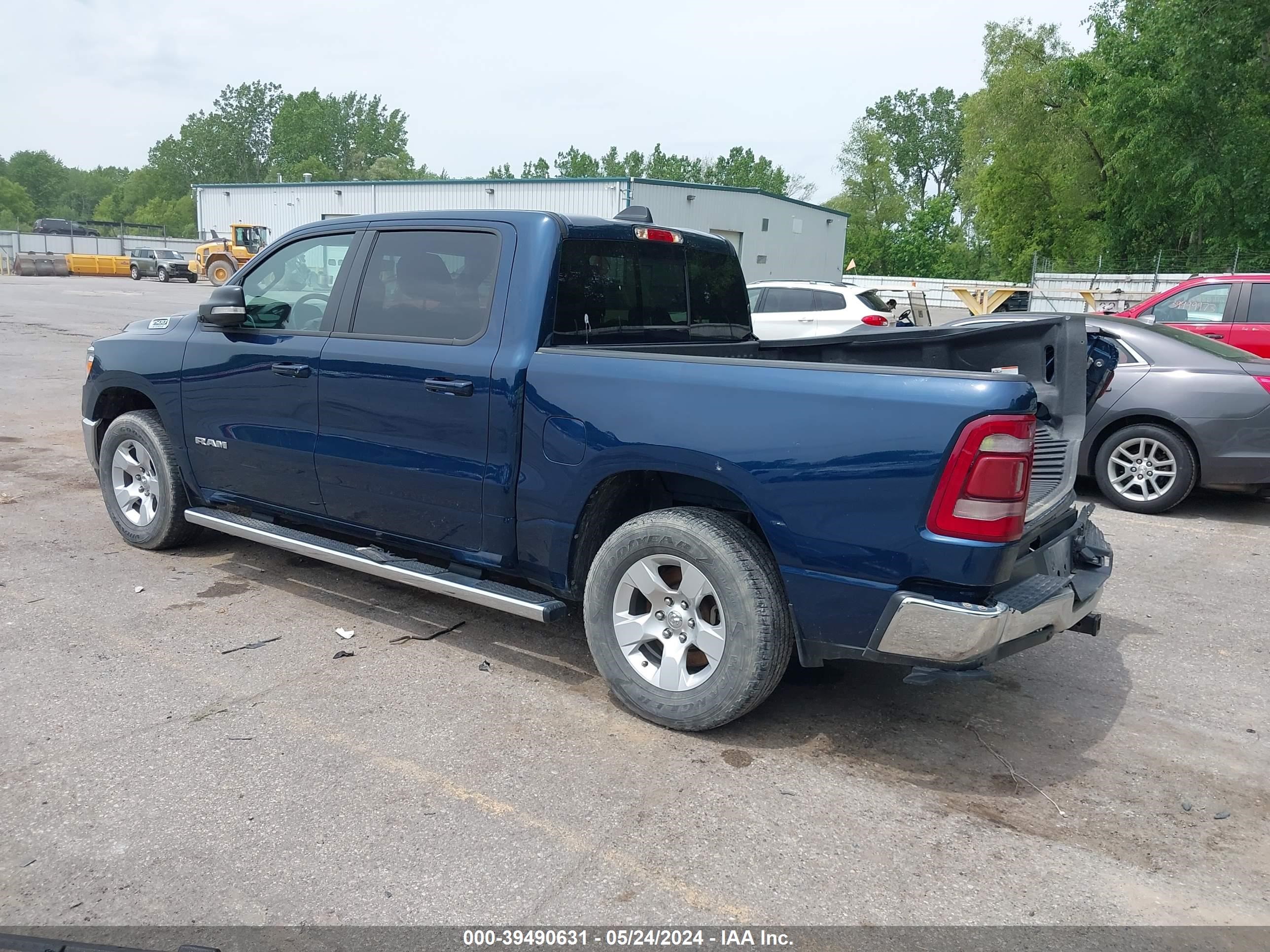 2022 Ram 1500 Big Horn 4X4 5'7 Box vin: 1C6RRFFG2NN187814