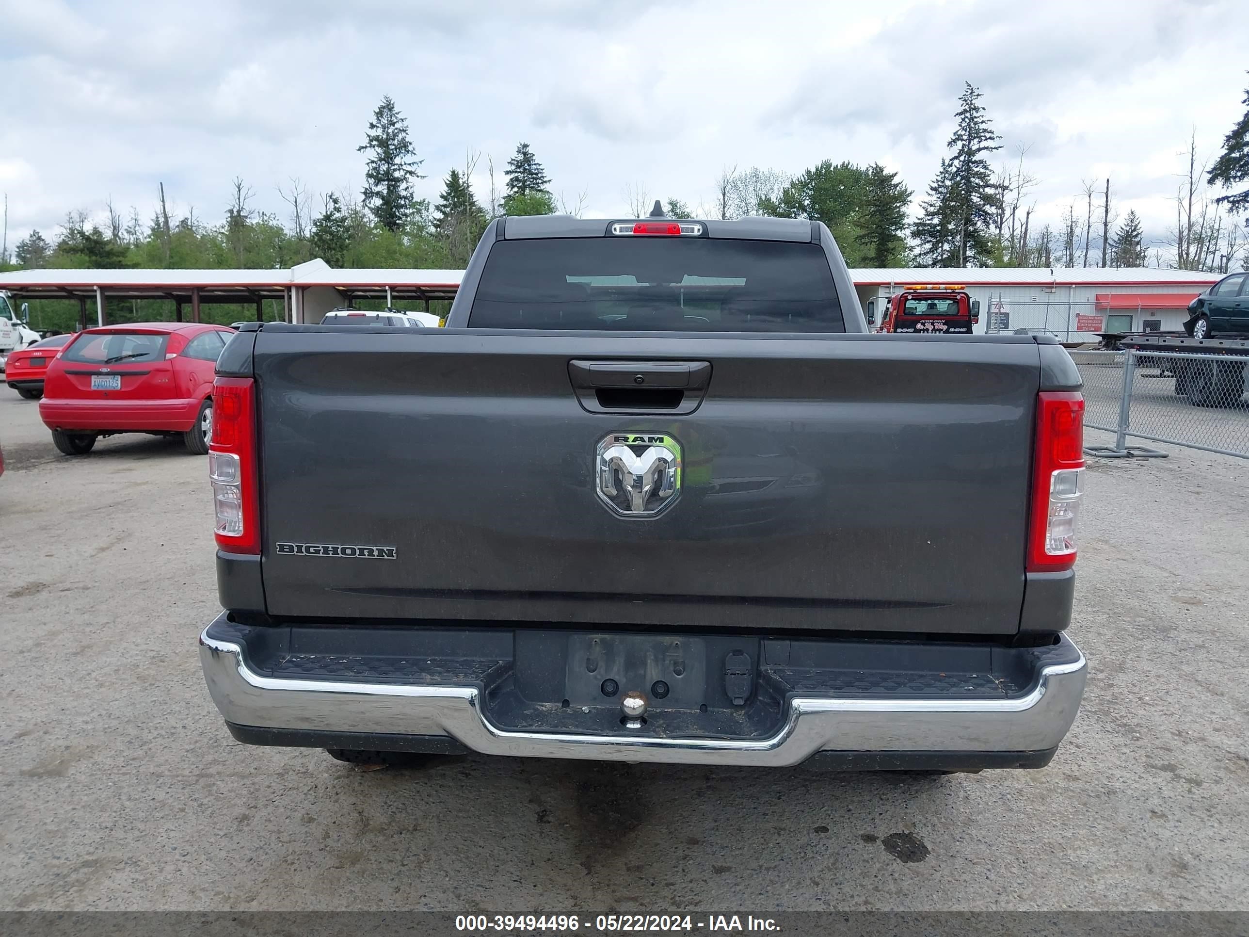 2022 Ram 1500 Big Horn Quad Cab 4X2 6'4 Box vin: 1C6RREBG8NN273967