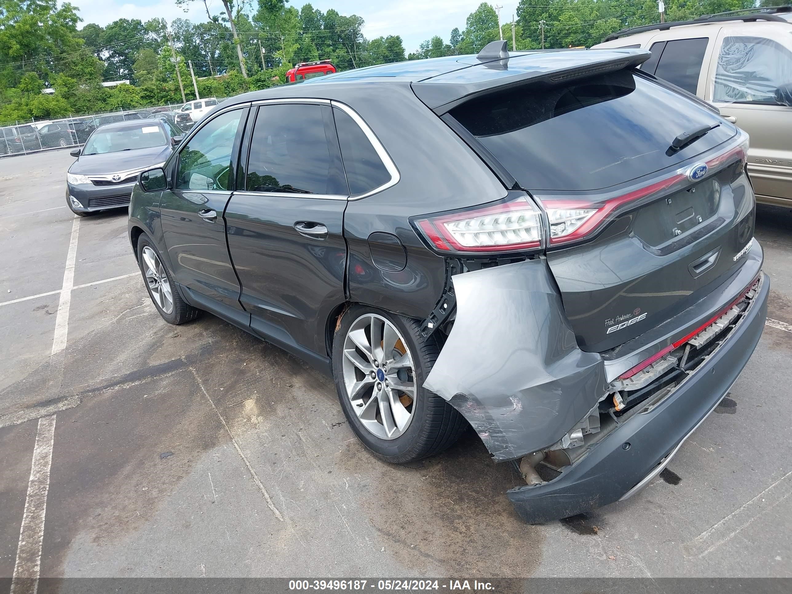 2018 Ford Edge Titanium vin: 2FMPK3K99JBC28290