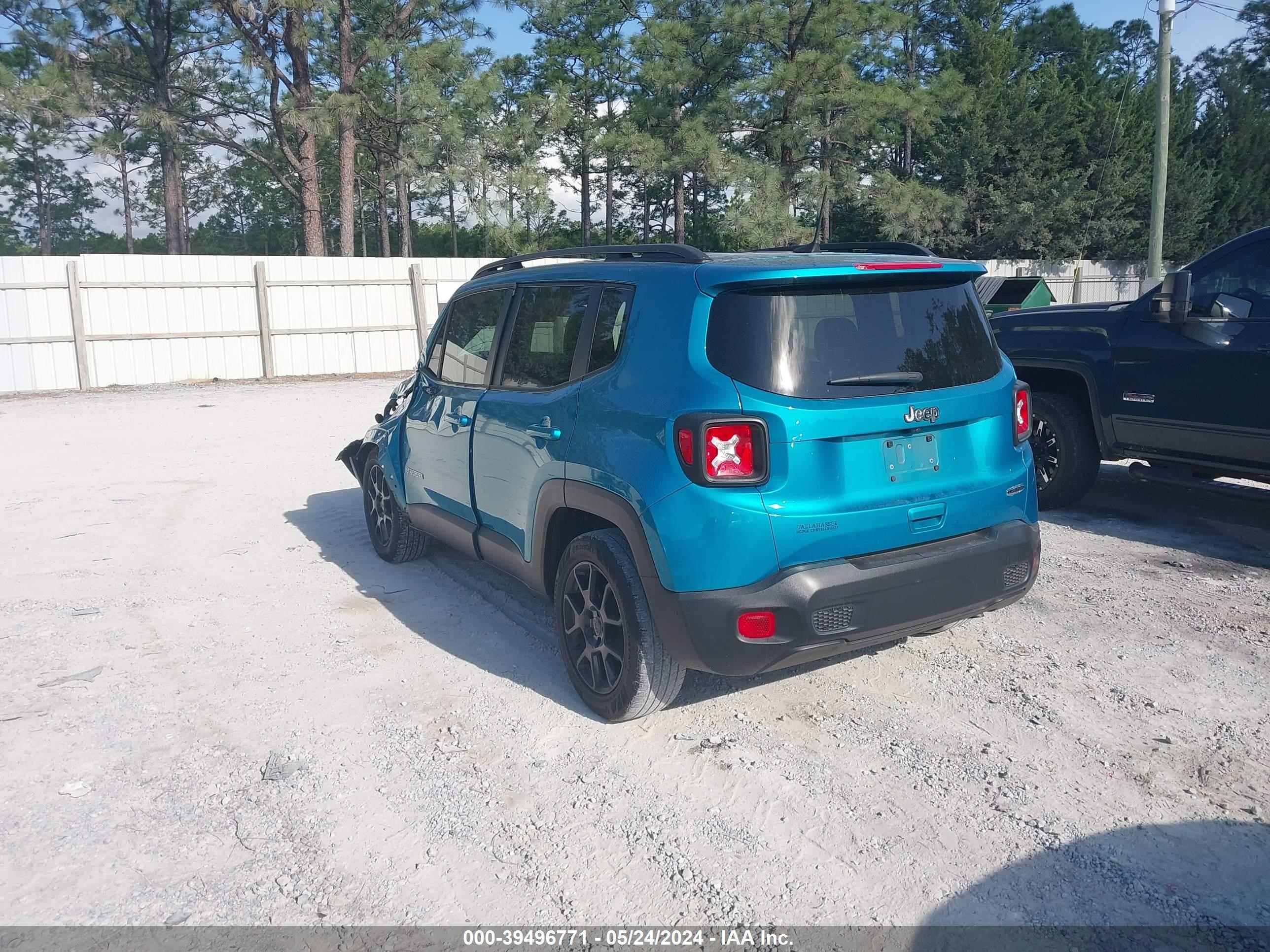 2020 Jeep Renegade Latitude Fwd vin: ZACNJABBXLPL29839