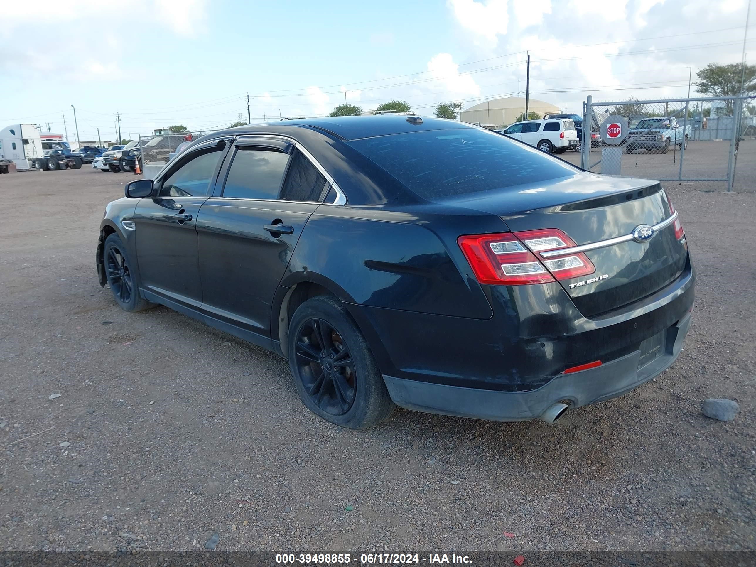 2013 Ford Taurus Sel vin: 1FAHP2E87DG156595