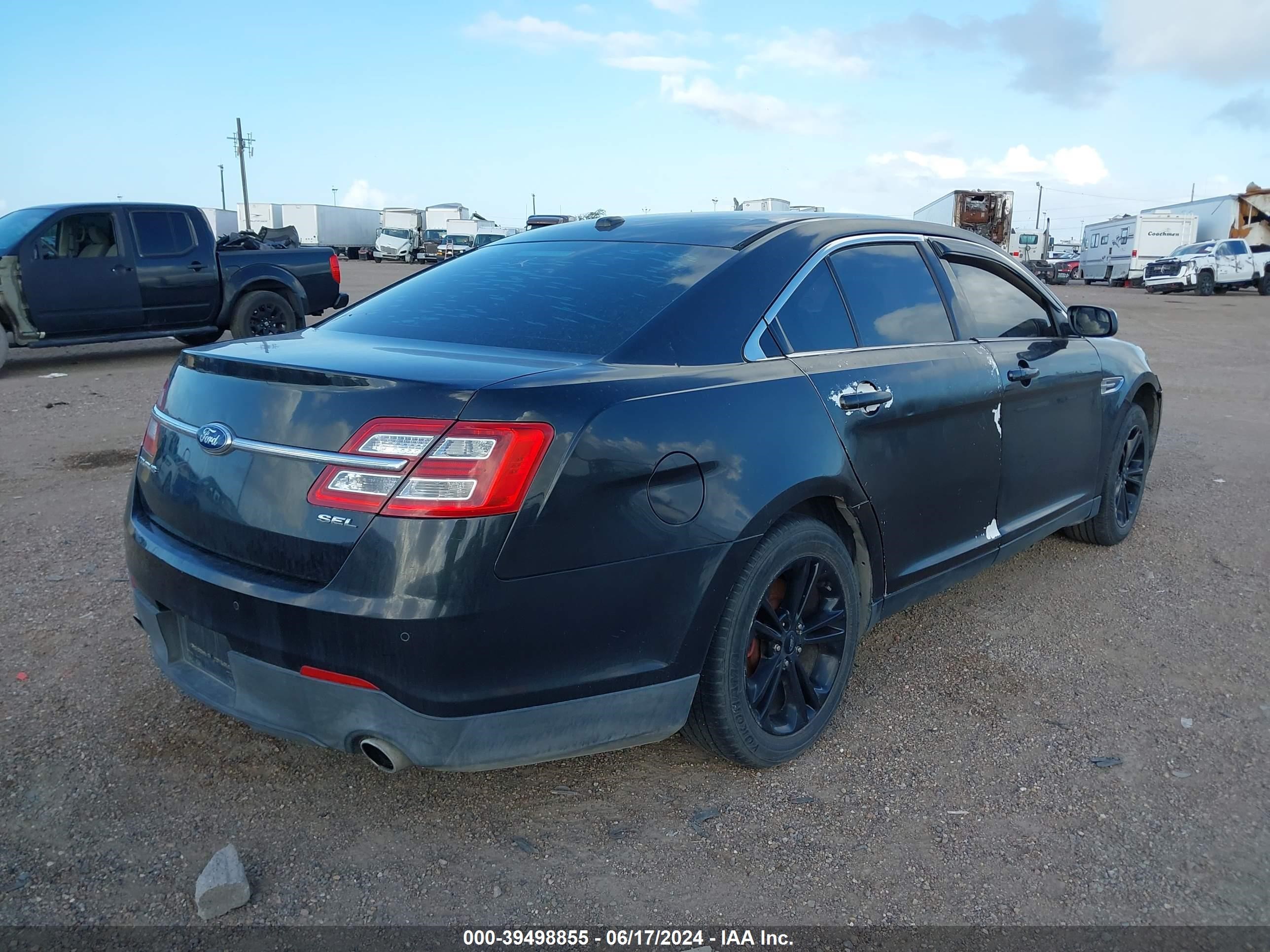 2013 Ford Taurus Sel vin: 1FAHP2E87DG156595