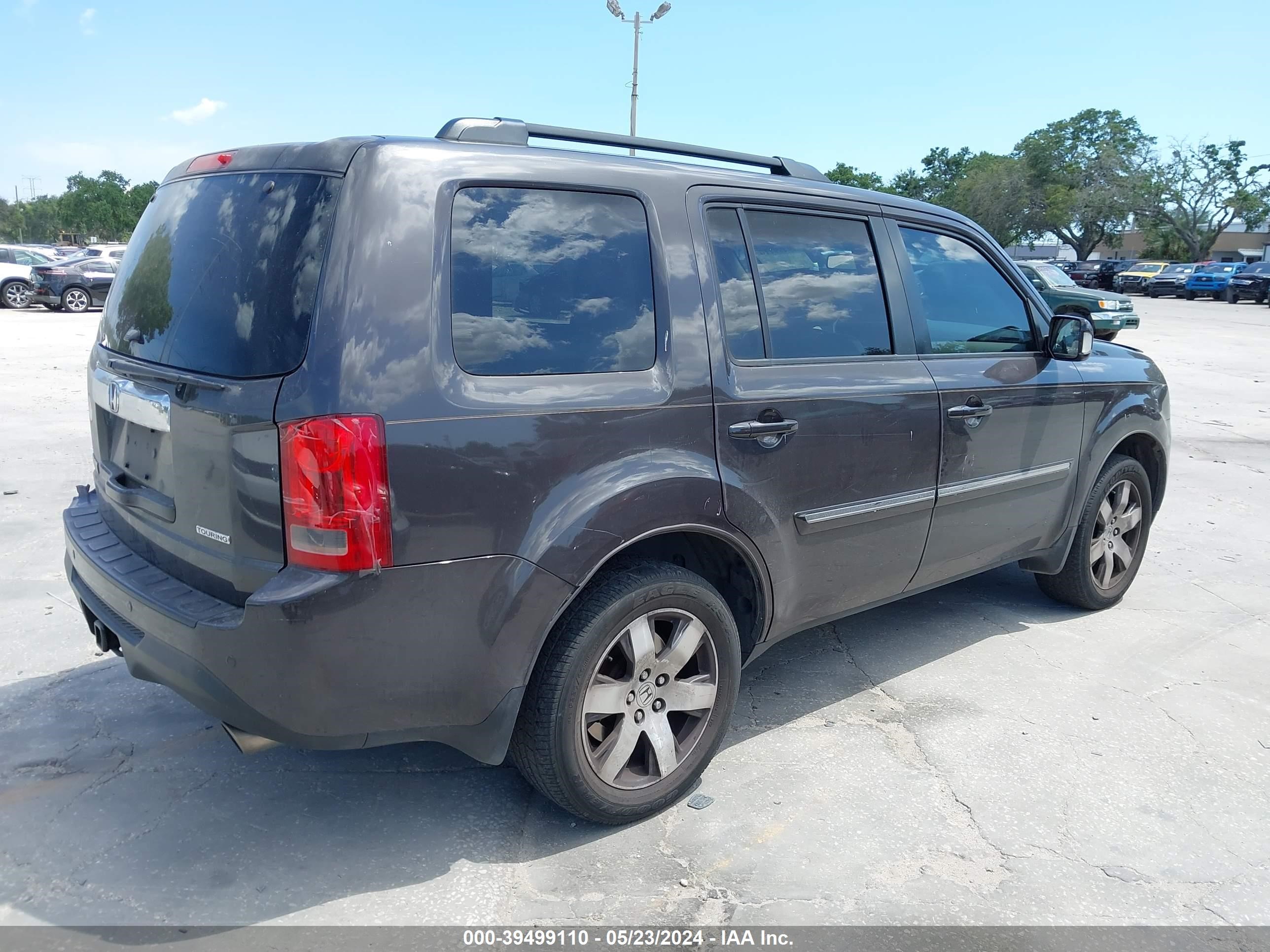 2014 Honda Pilot Touring vin: 5FNYF3H94EB006737