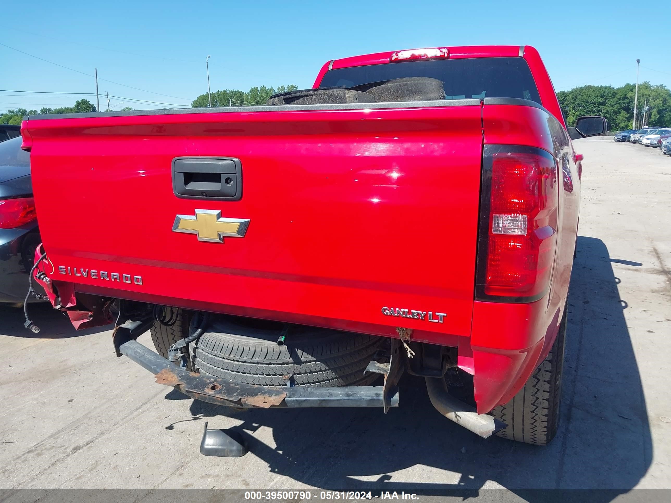 2017 Chevrolet Silverado 1500 K1500 Lt vin: 1GCVKREH0HZ120214