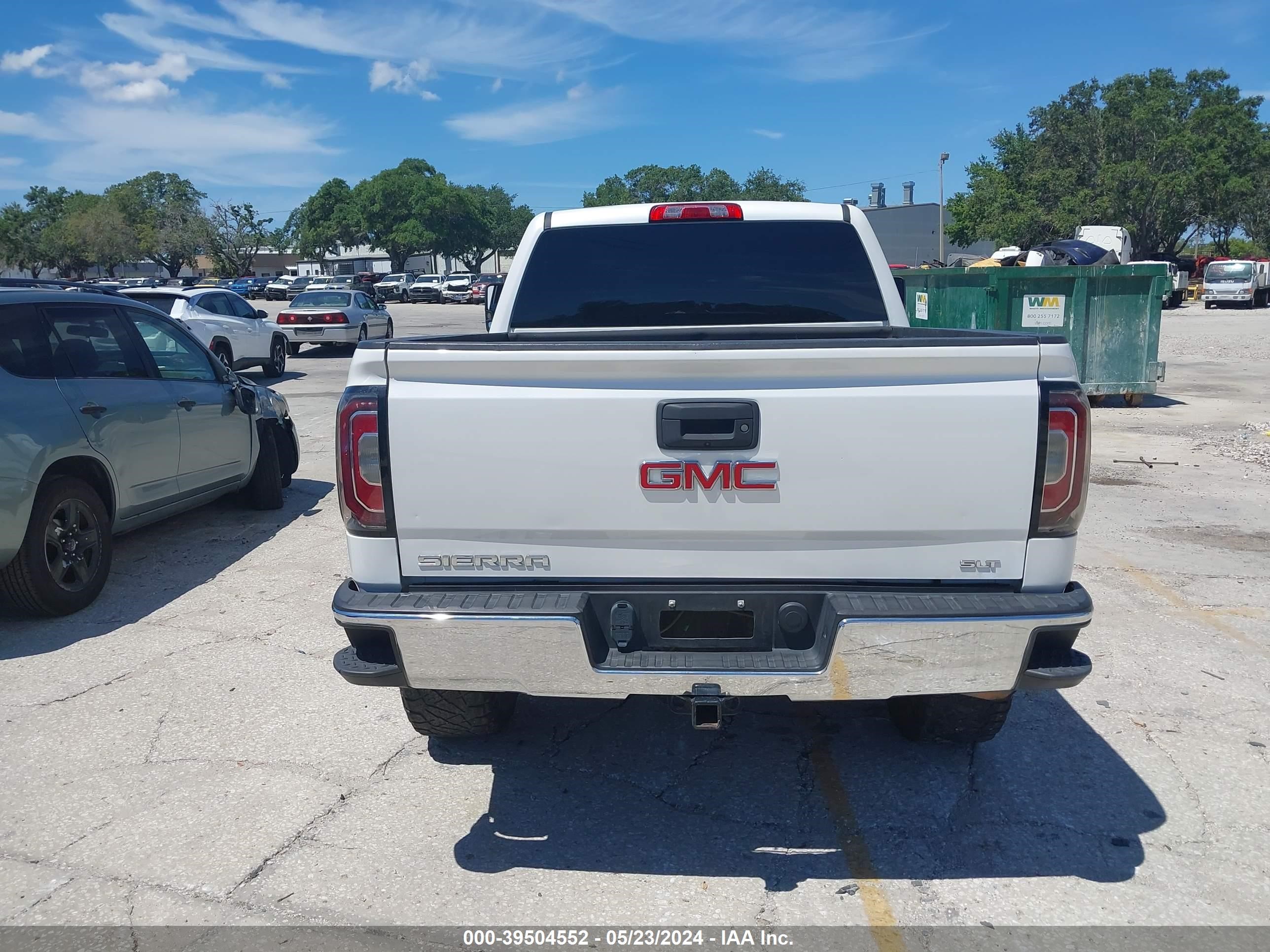 2018 GMC Sierra 1500 Slt vin: 3GTU2NEJ3JG227058