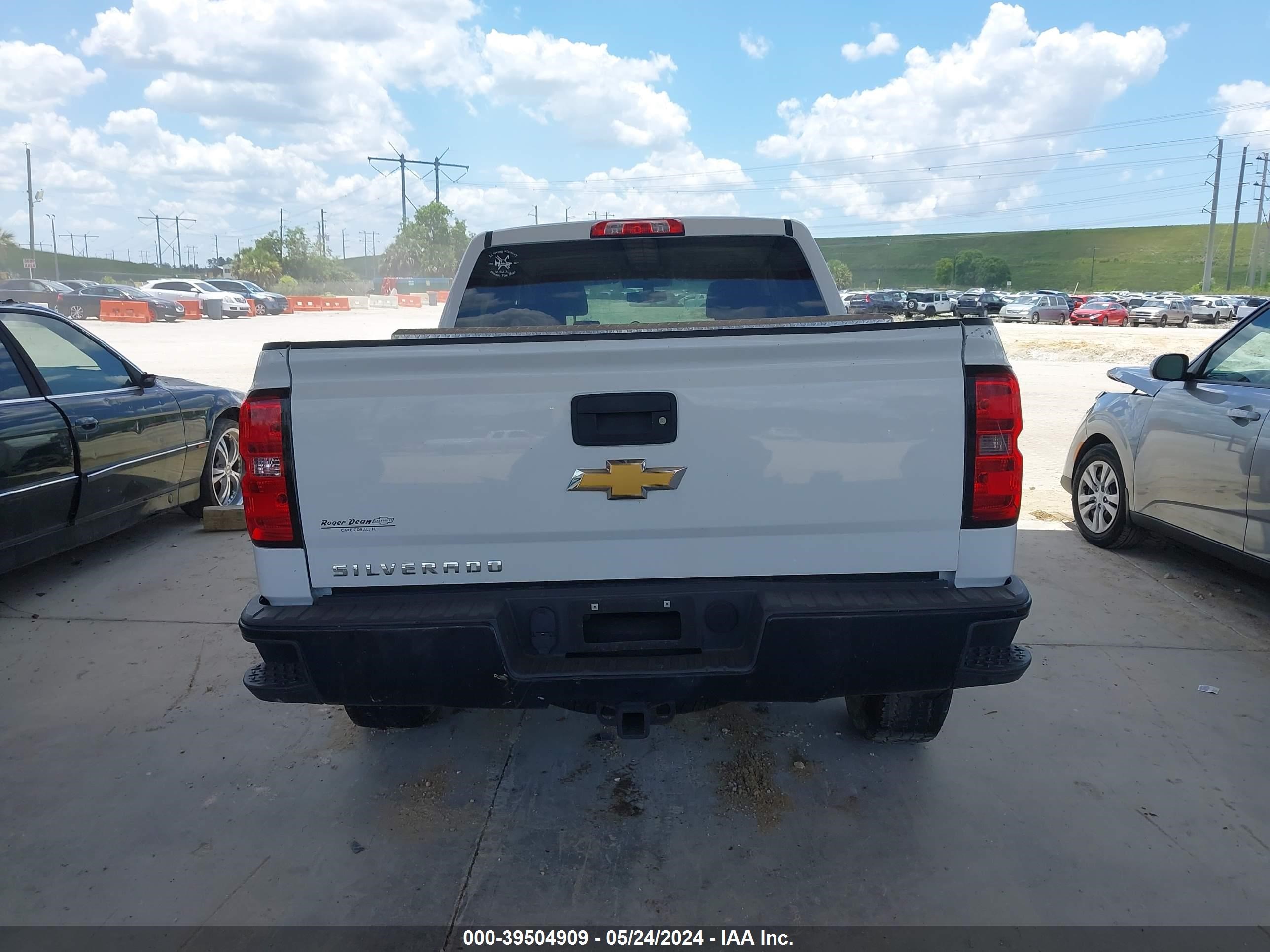 2014 Chevrolet Silverado 1500 Work Truck 1Wt vin: 3GCUKPEH6EG256780