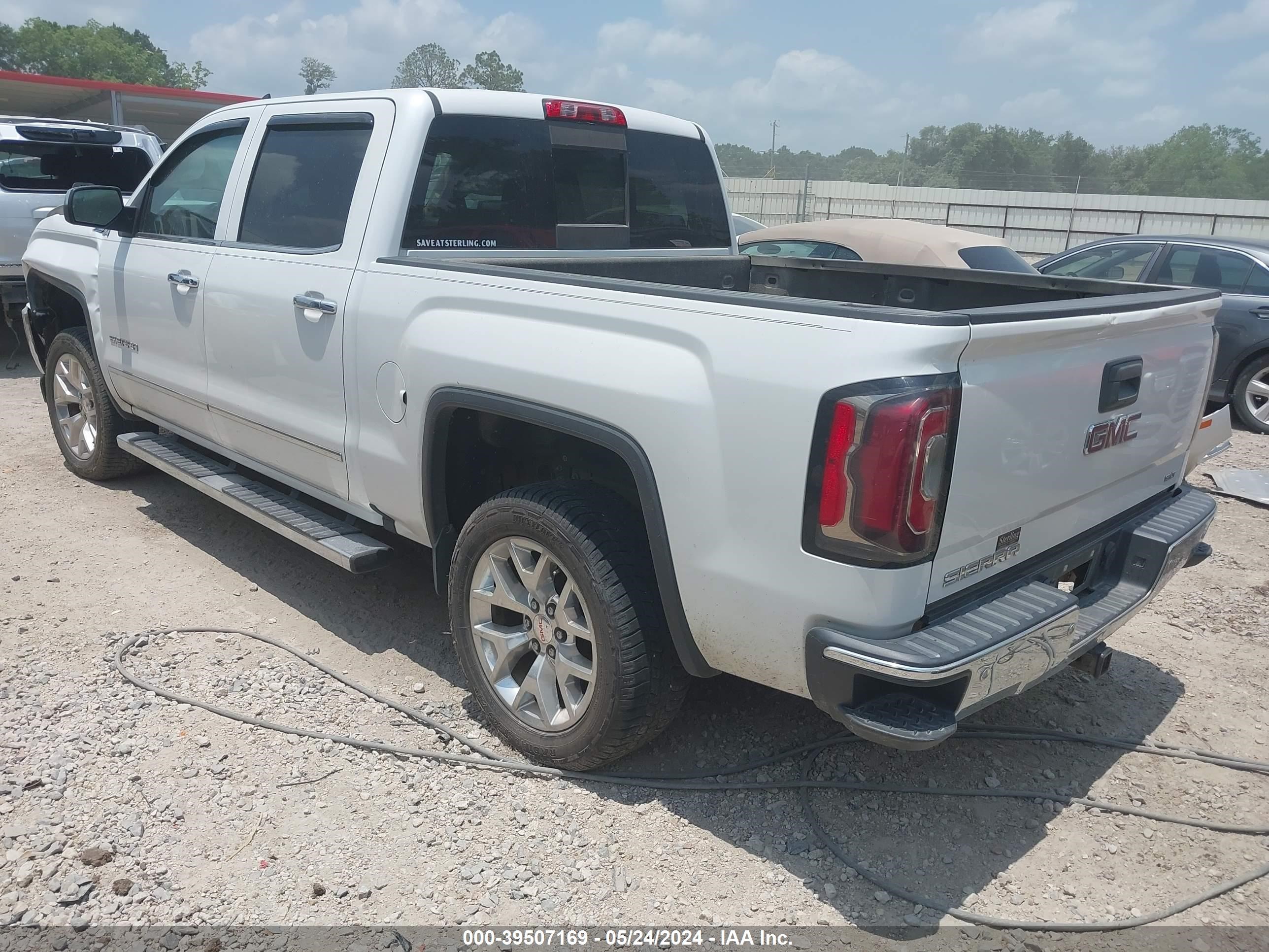 2017 GMC Sierra 1500 Slt vin: 3GTU2NEC7HG131963