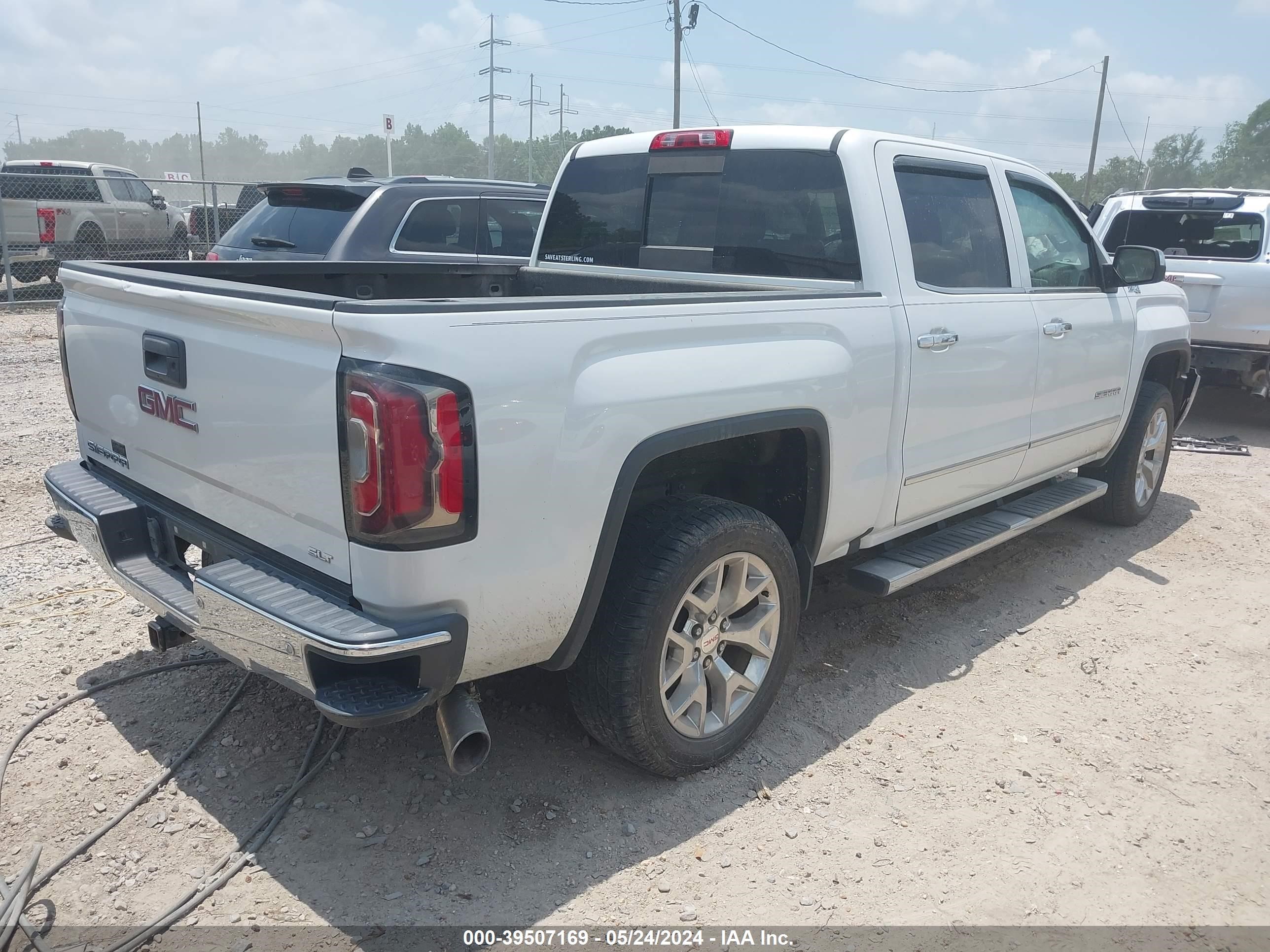 2017 GMC Sierra 1500 Slt vin: 3GTU2NEC7HG131963