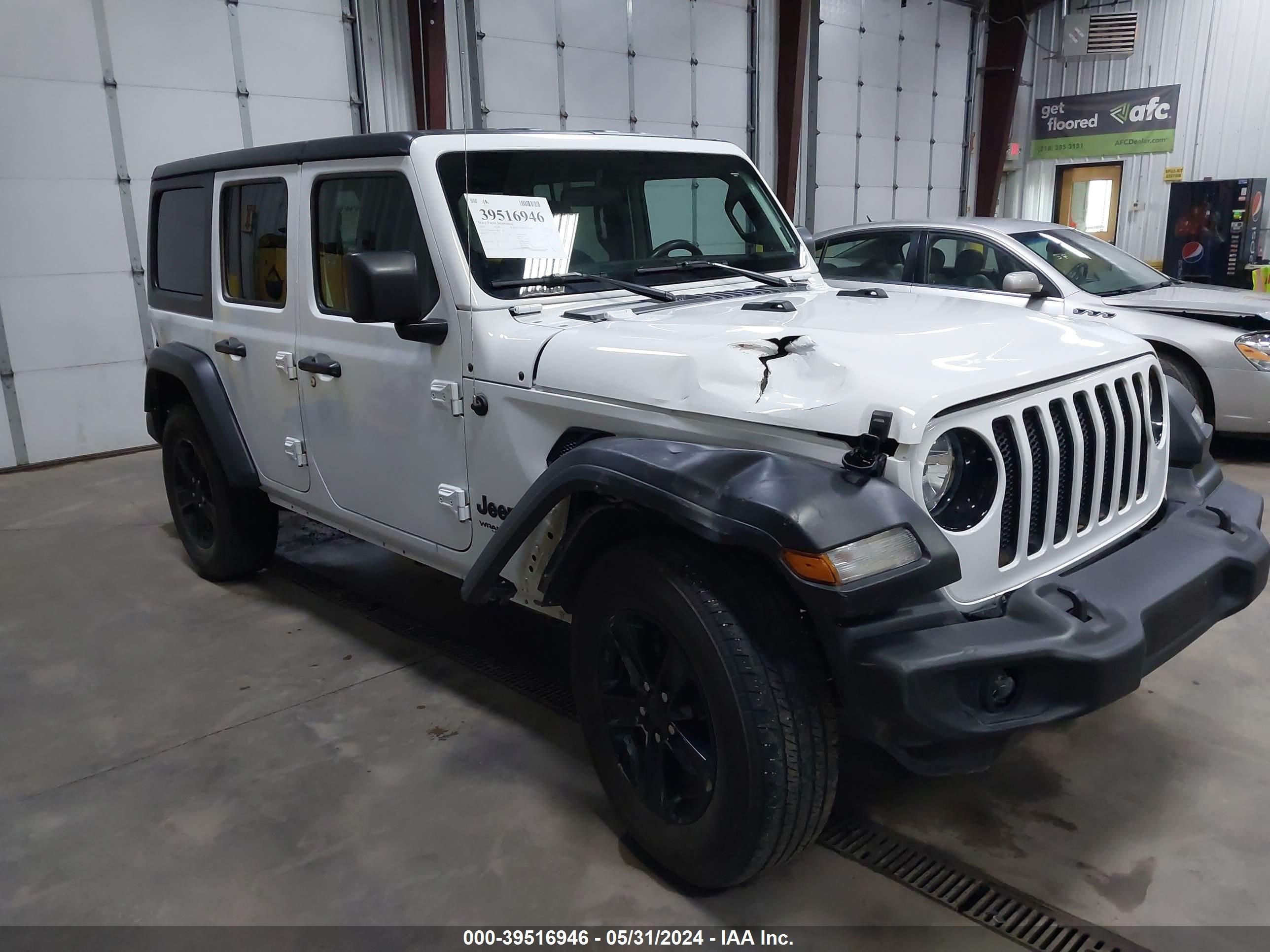 2020 Jeep Wrangler Unlimited Sport Altitude 4X4 vin: 1C4HJXDG2LW285205