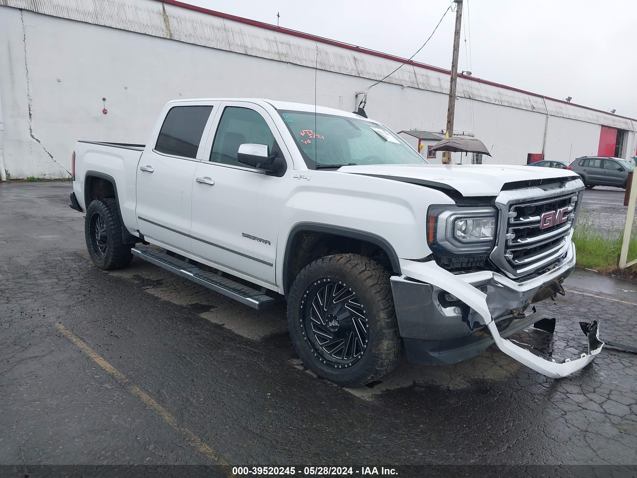 2018 GMC Sierra 1500 Slt vin: 3GTU2NECXJG511983