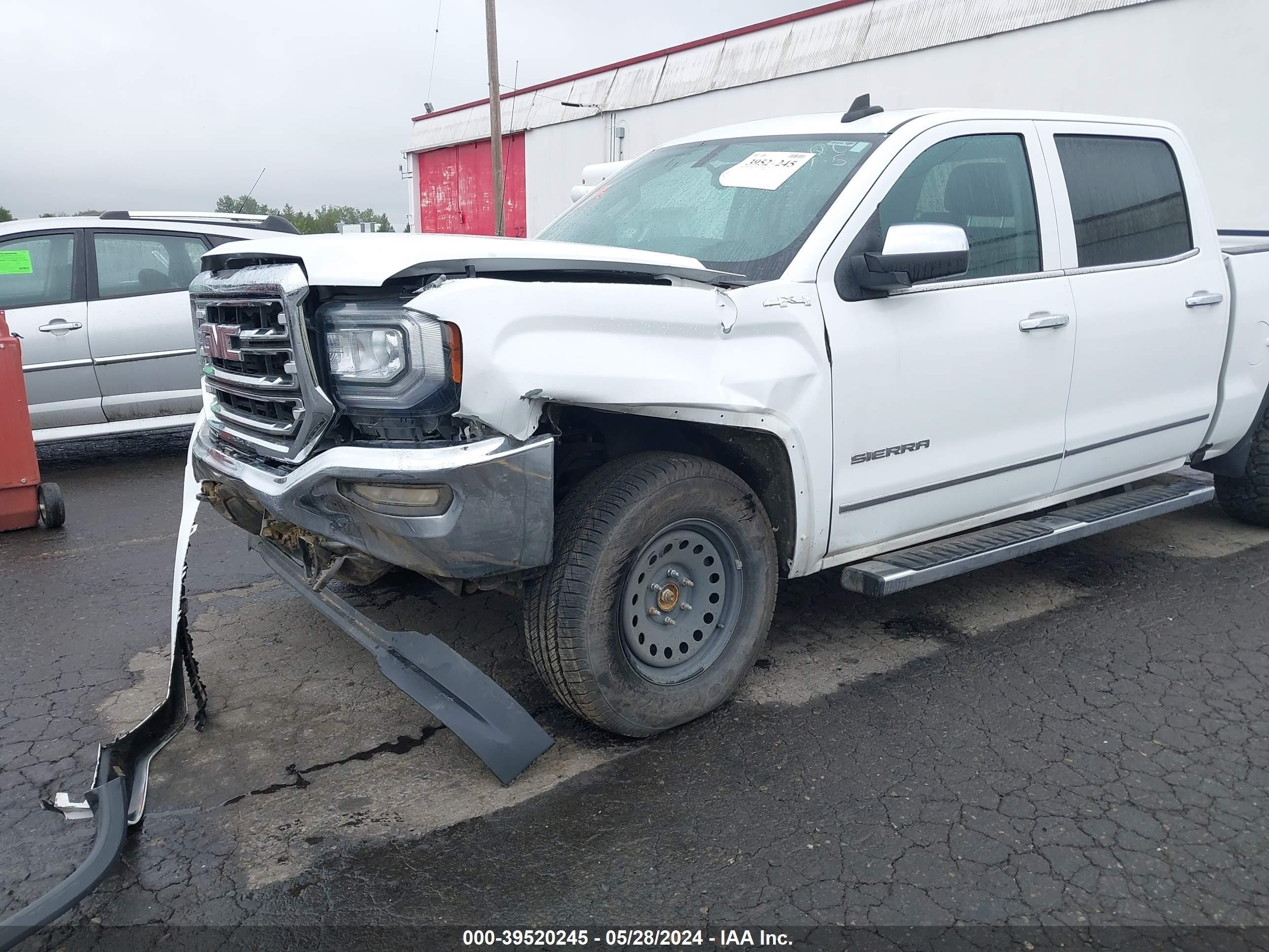 2018 GMC Sierra 1500 Slt vin: 3GTU2NECXJG511983