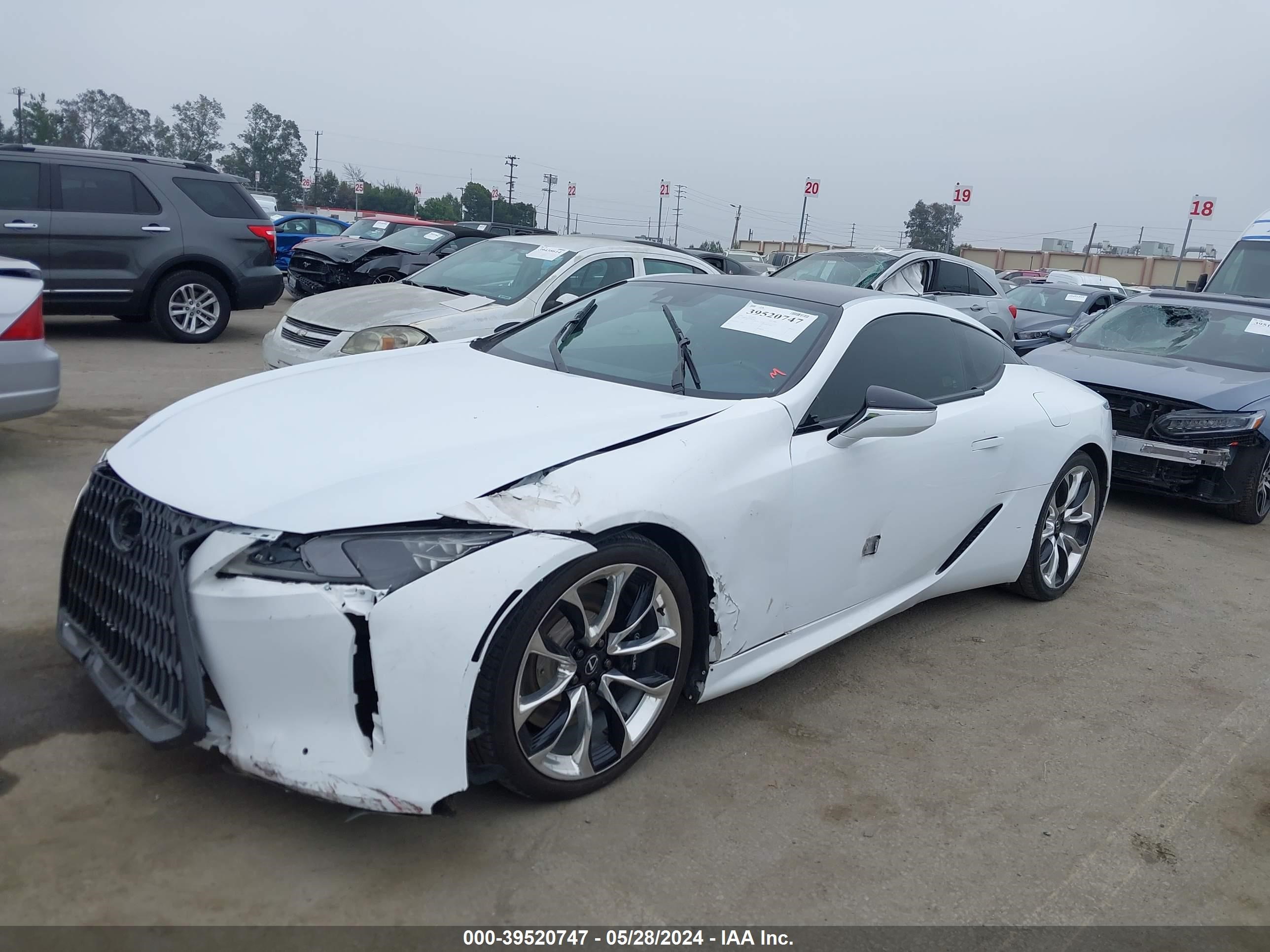 2018 Lexus Lc 500 vin: JTHHP5AY3JA001153