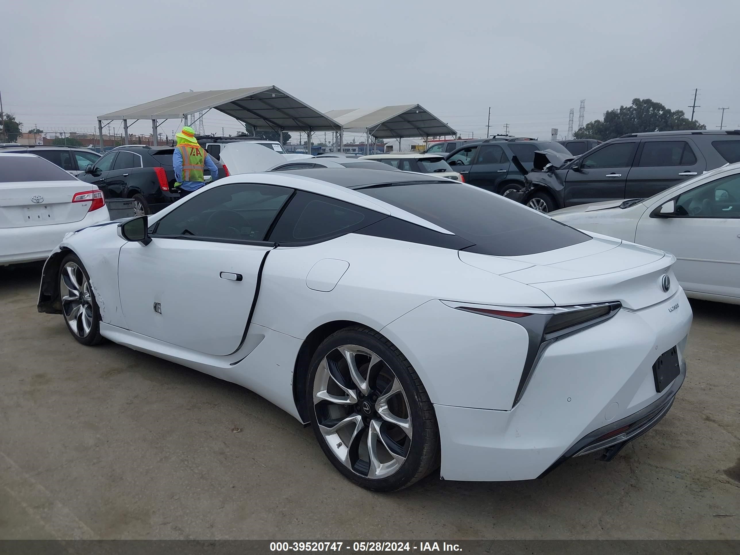 2018 Lexus Lc 500 vin: JTHHP5AY3JA001153