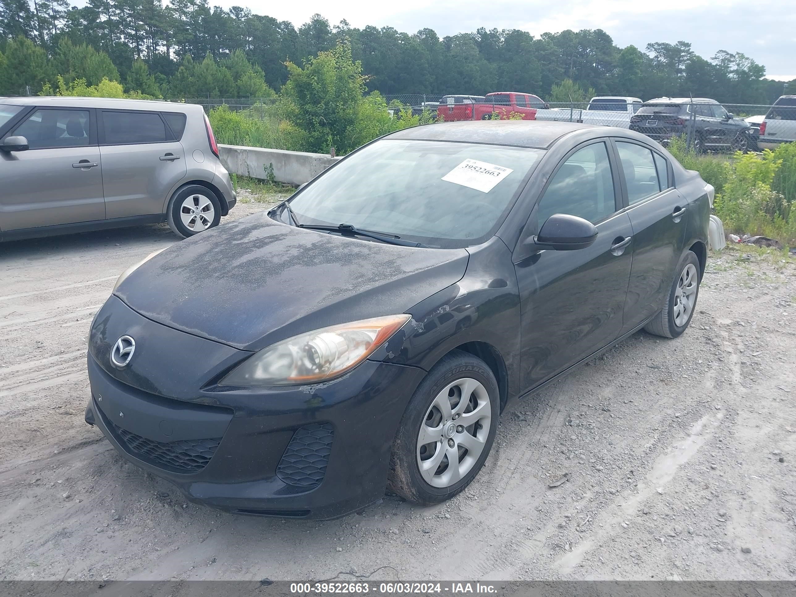 2012 Mazda Mazda3 I Sport vin: JM1BL1UF6C1578669