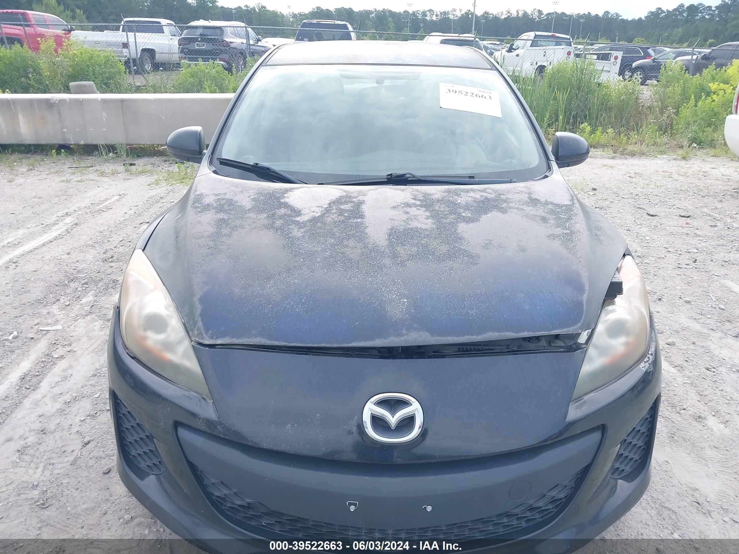 2012 Mazda Mazda3 I Sport vin: JM1BL1UF6C1578669