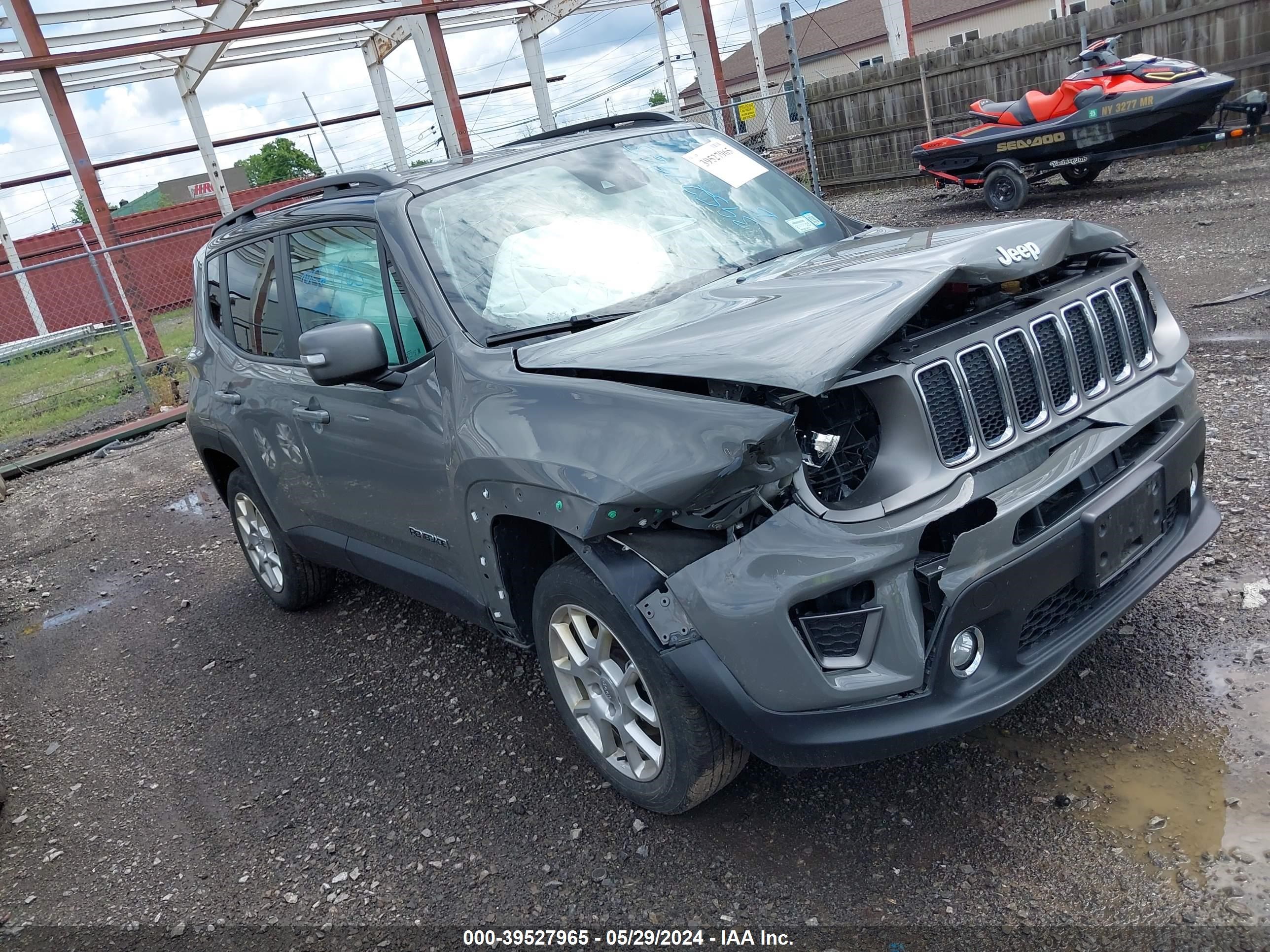 2021 Jeep Renegade Limited 4X4 vin: ZACNJDD10MPM34316