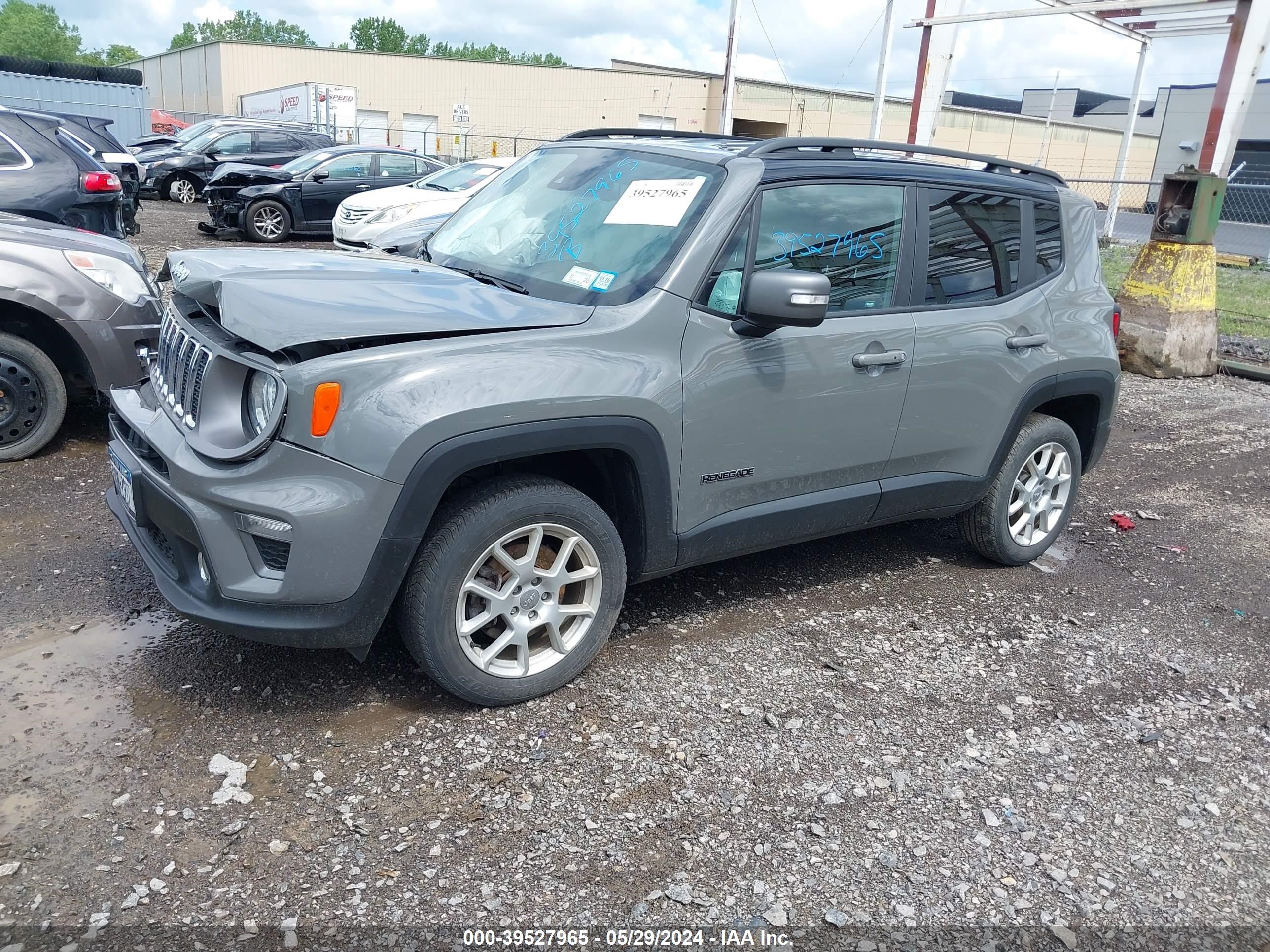 2021 Jeep Renegade Limited 4X4 vin: ZACNJDD10MPM34316