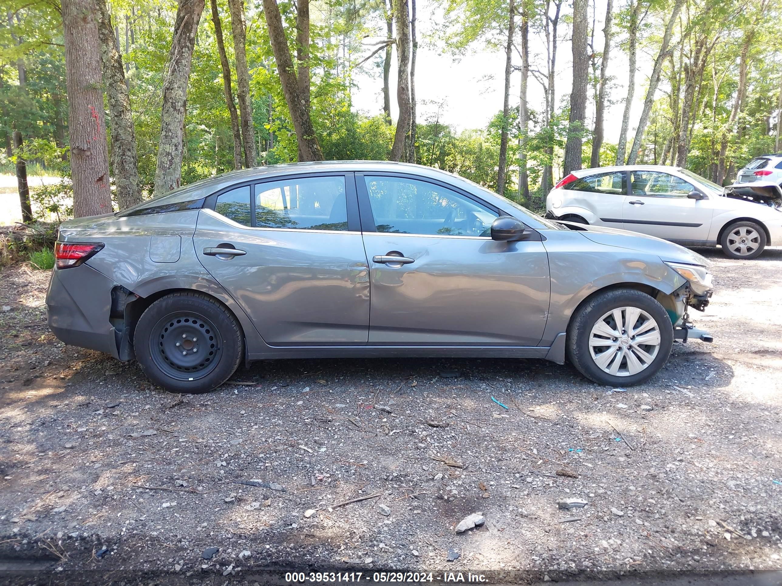 2022 Nissan Sentra S Xtronic Cvt vin: 3N1AB8BV3NY213210