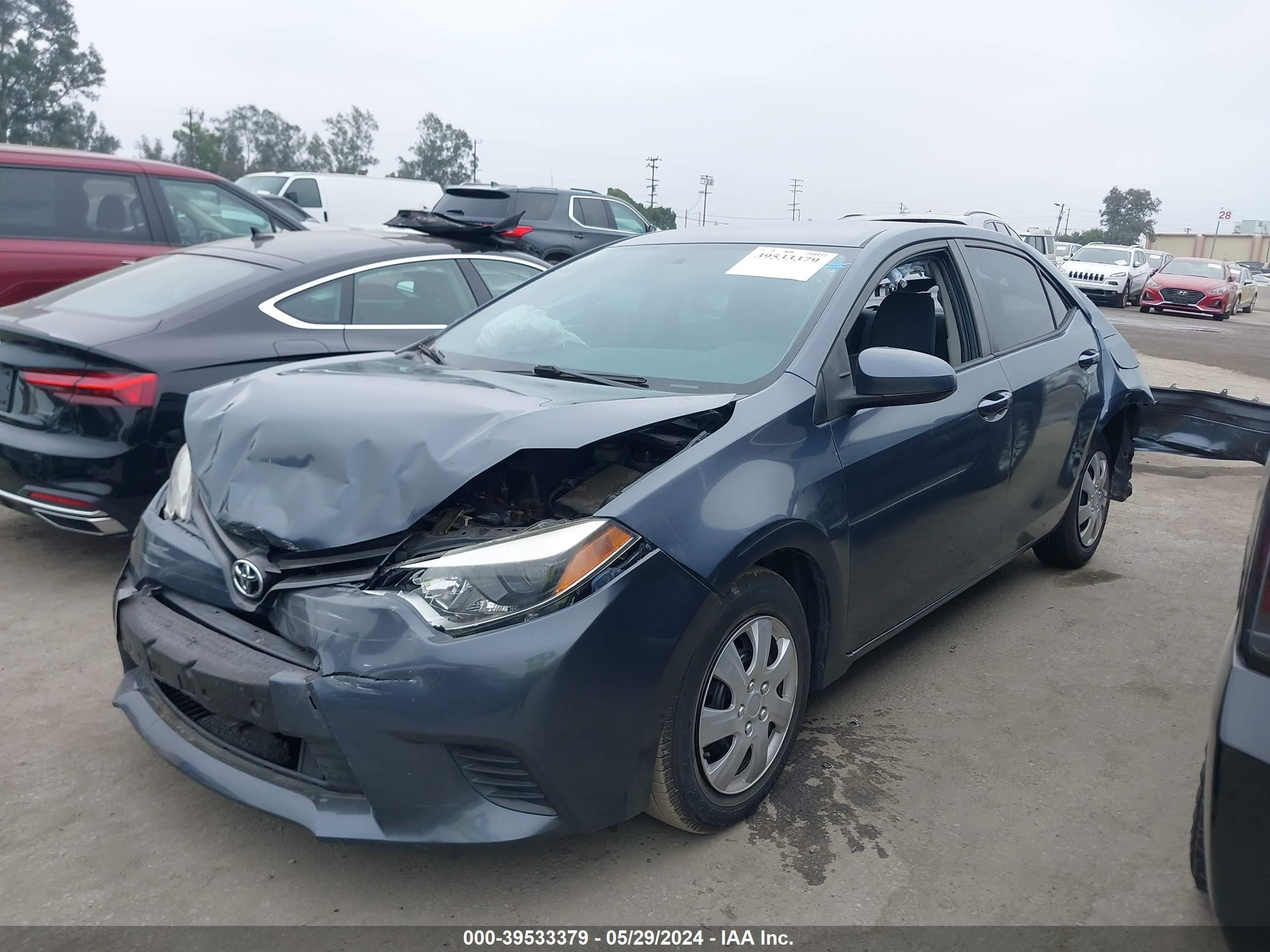 2016 Toyota Corolla L vin: 5YFBURHE5GP375061