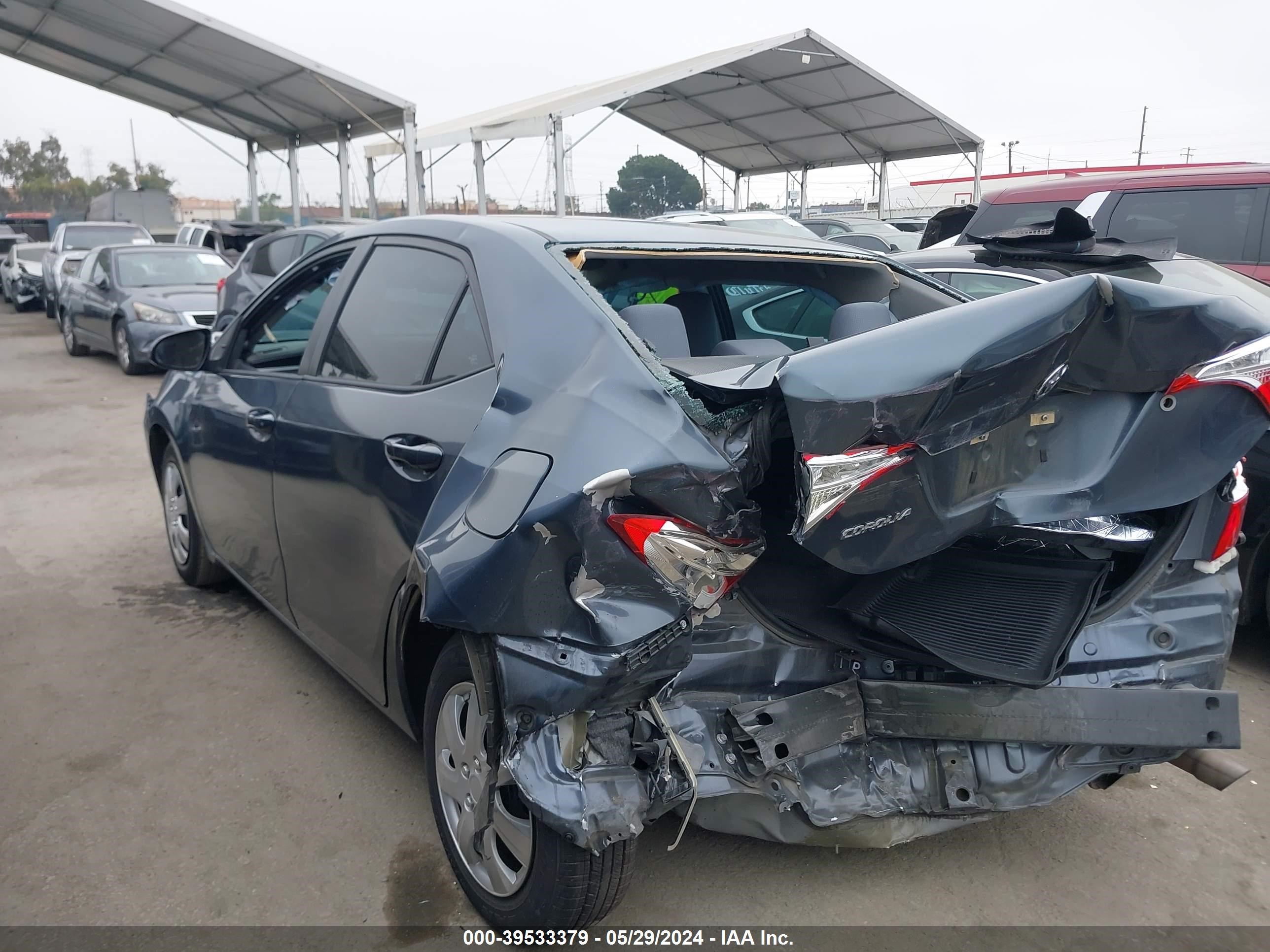 2016 Toyota Corolla L vin: 5YFBURHE5GP375061