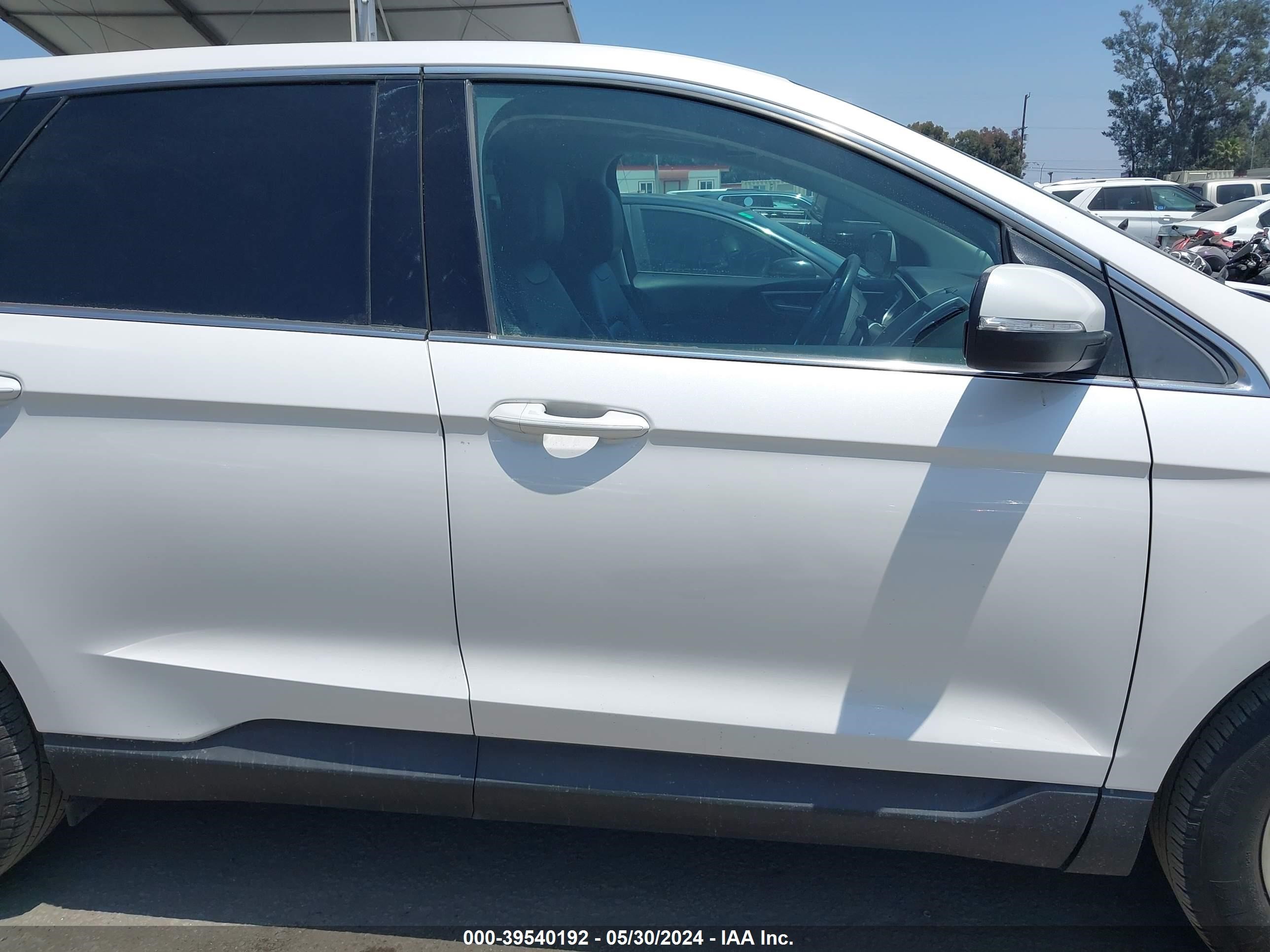 2018 Ford Edge Sel vin: 2FMPK3J87JBB05483