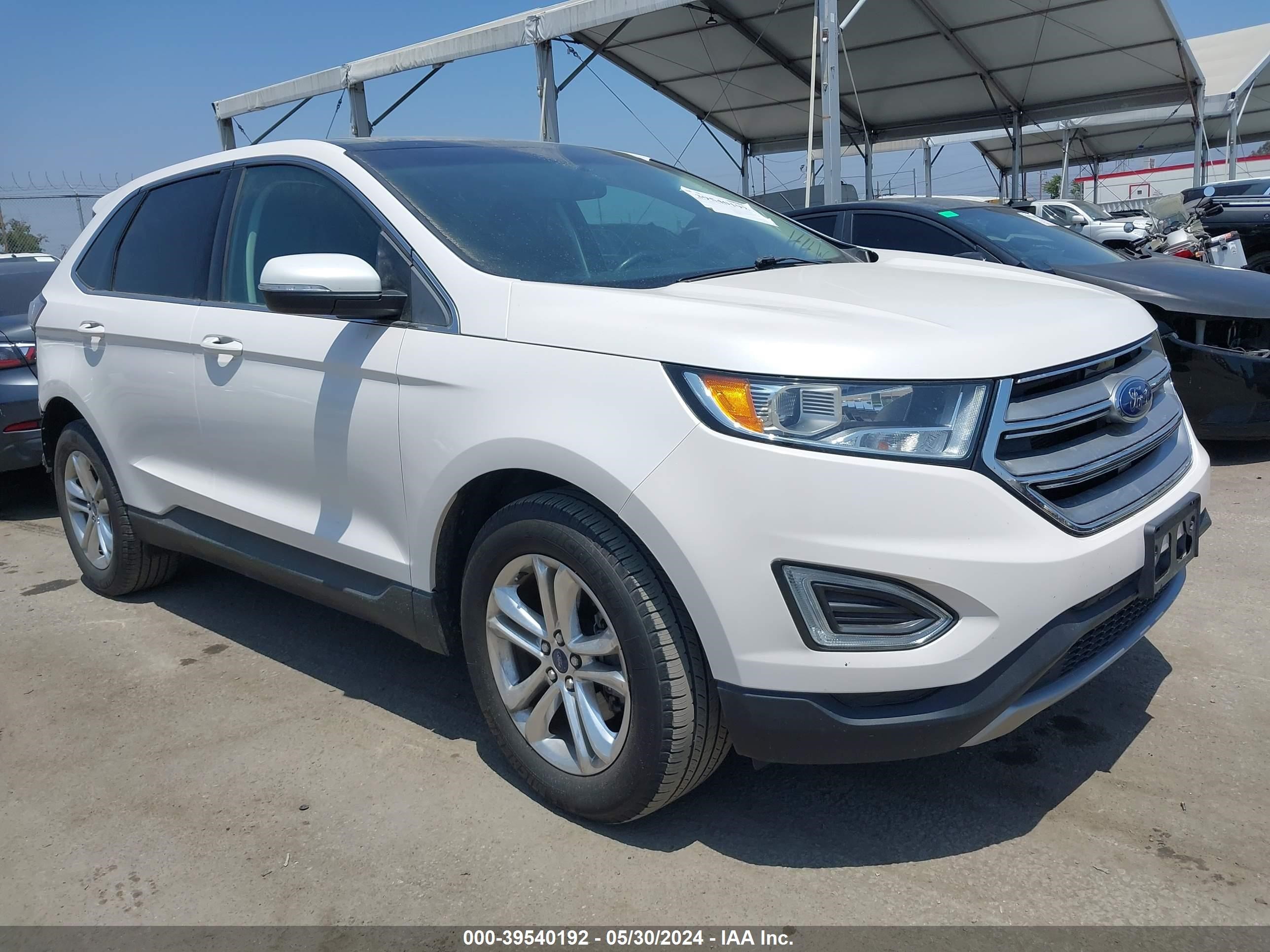 2018 Ford Edge Sel vin: 2FMPK3J87JBB05483