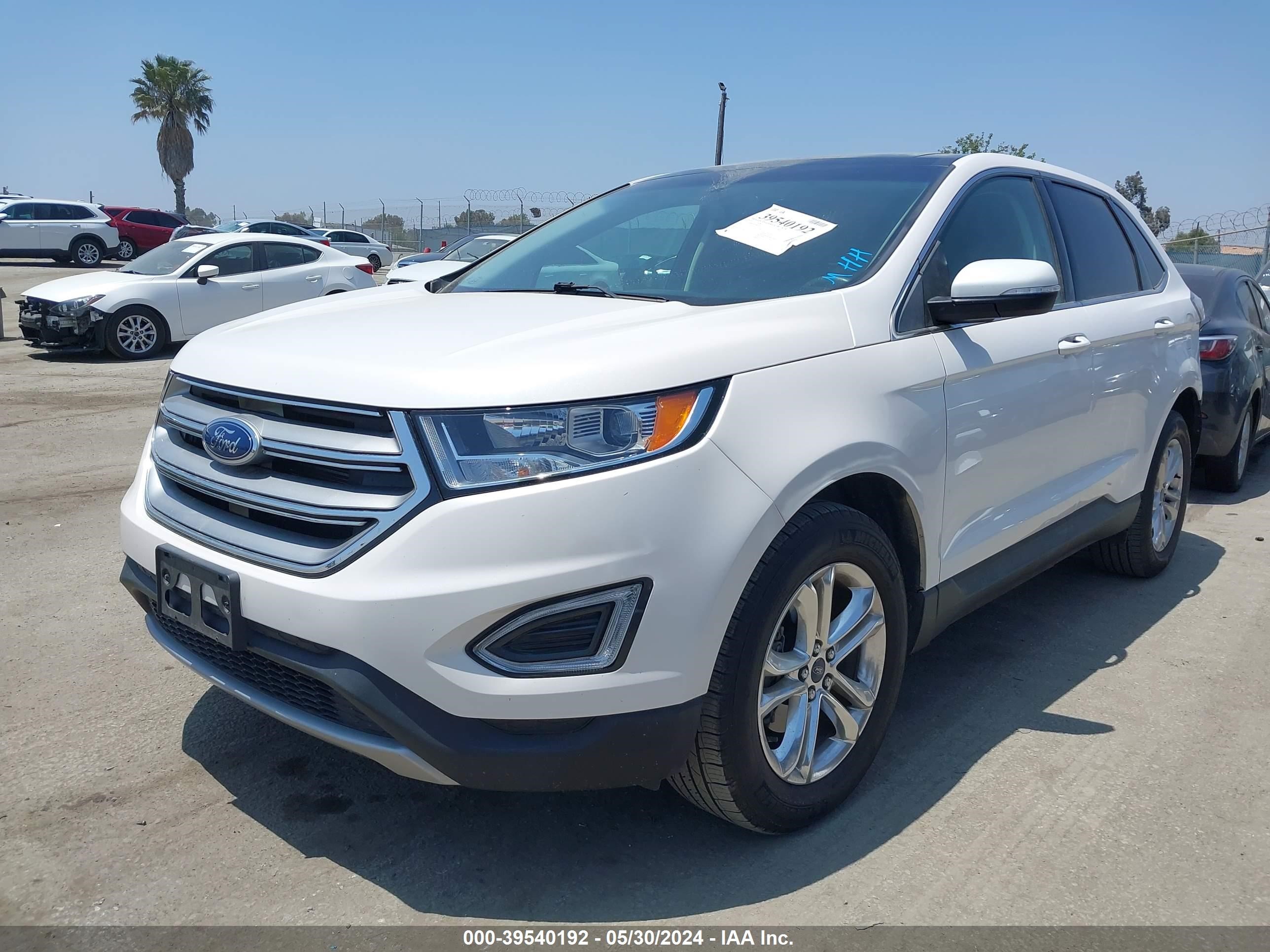 2018 Ford Edge Sel vin: 2FMPK3J87JBB05483