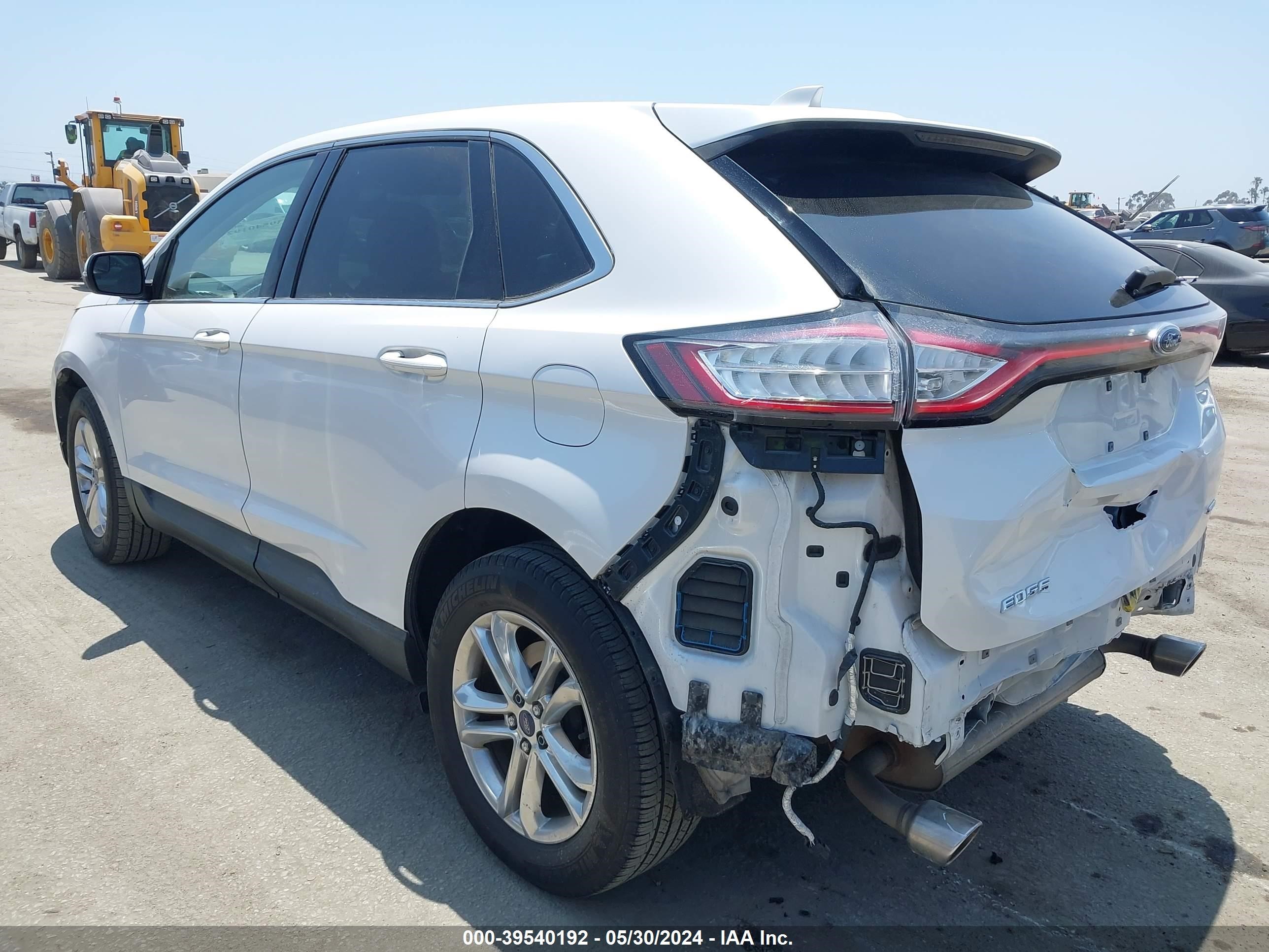 2018 Ford Edge Sel vin: 2FMPK3J87JBB05483