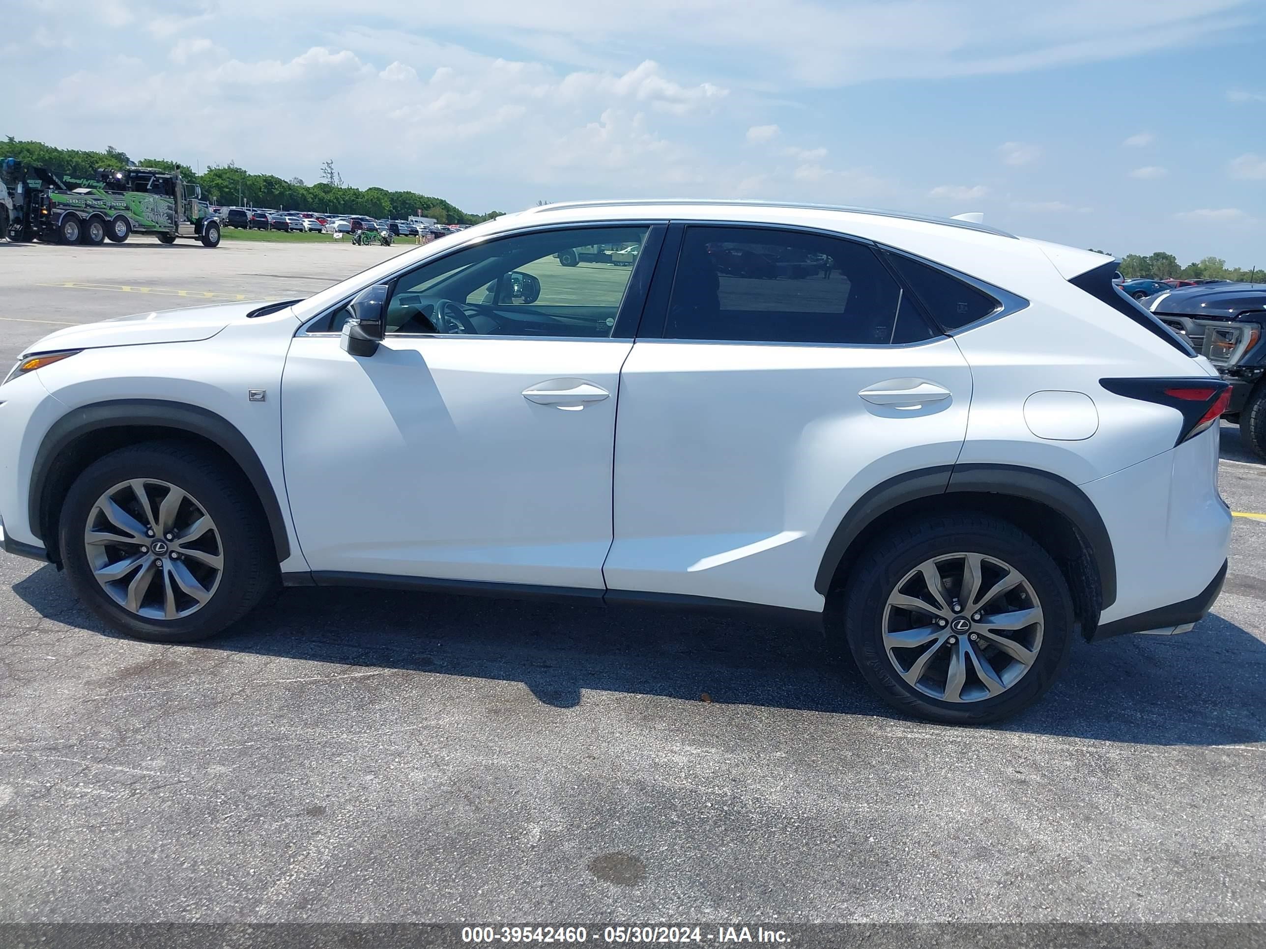 2017 Lexus Nx 200T F Sport vin: JTJYARBZ7H2059317