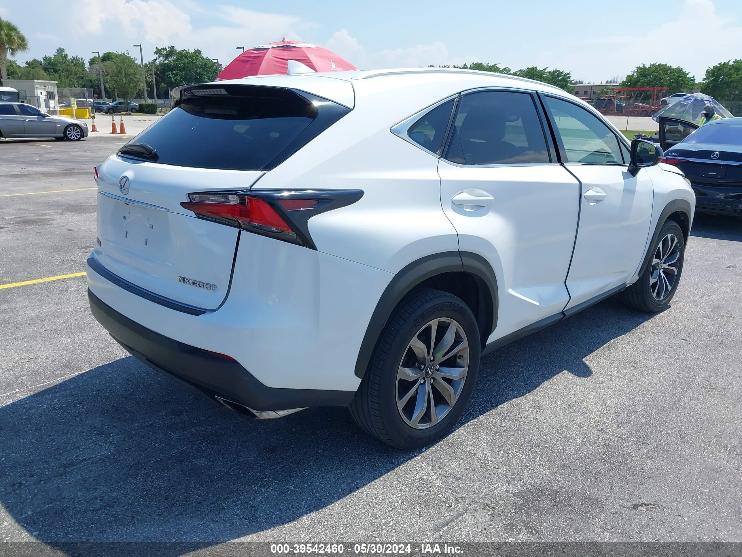 2017 Lexus Nx 200T F Sport vin: JTJYARBZ7H2059317