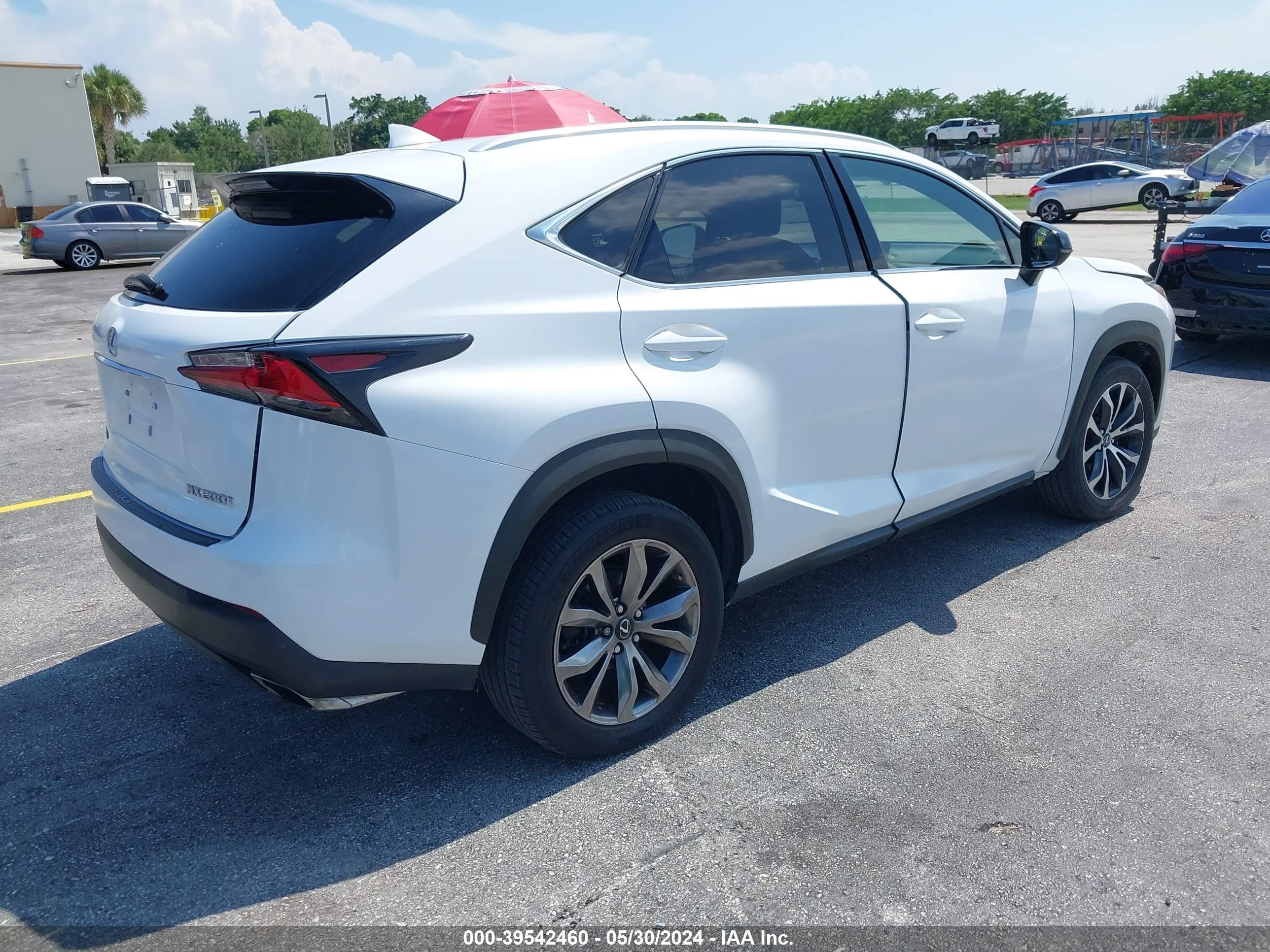 2017 Lexus Nx 200T F Sport vin: JTJYARBZ7H2059317