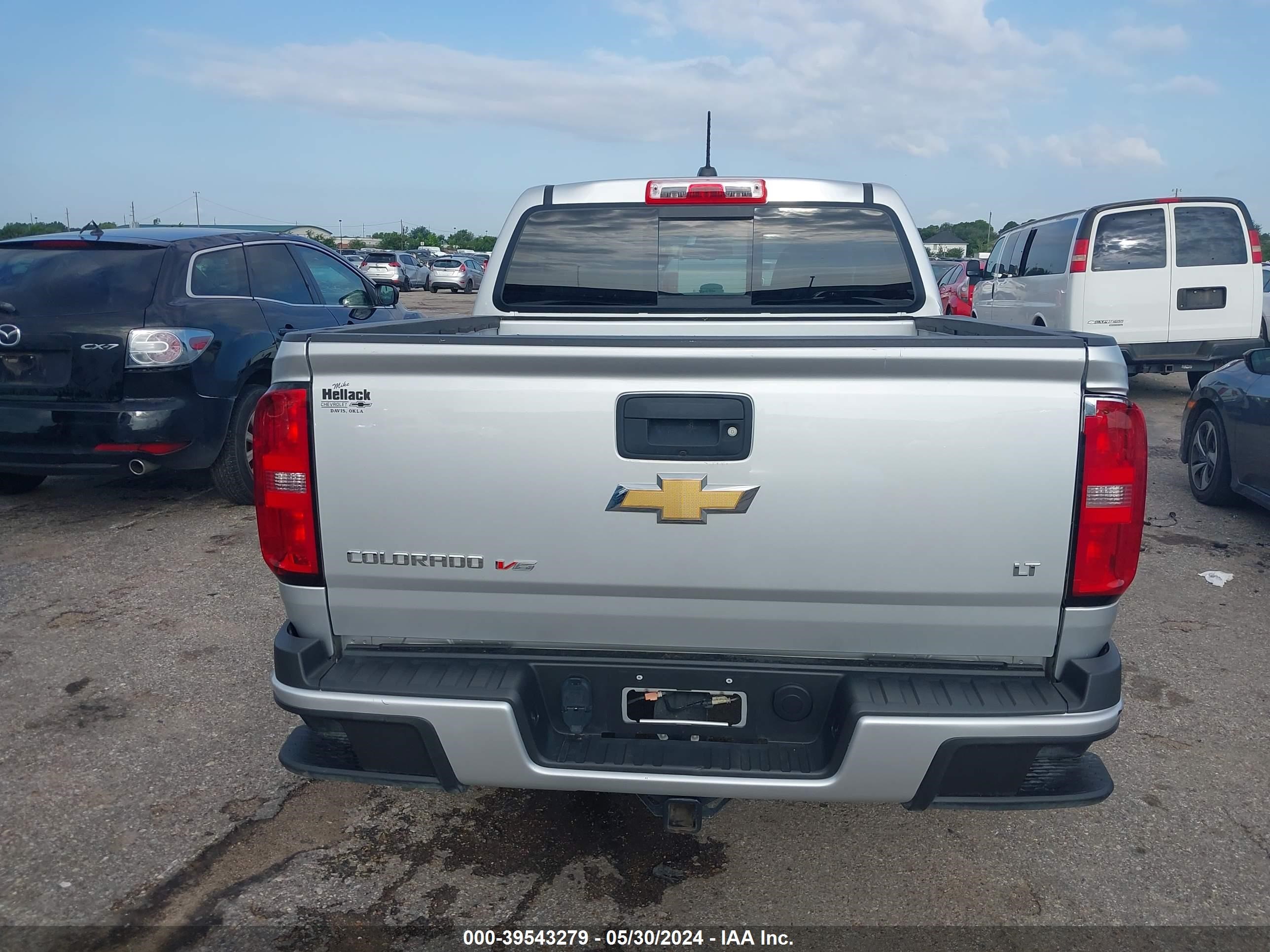 2020 Chevrolet Colorado 2Wd Short Box Lt vin: 1GCGSCEN1L1172552