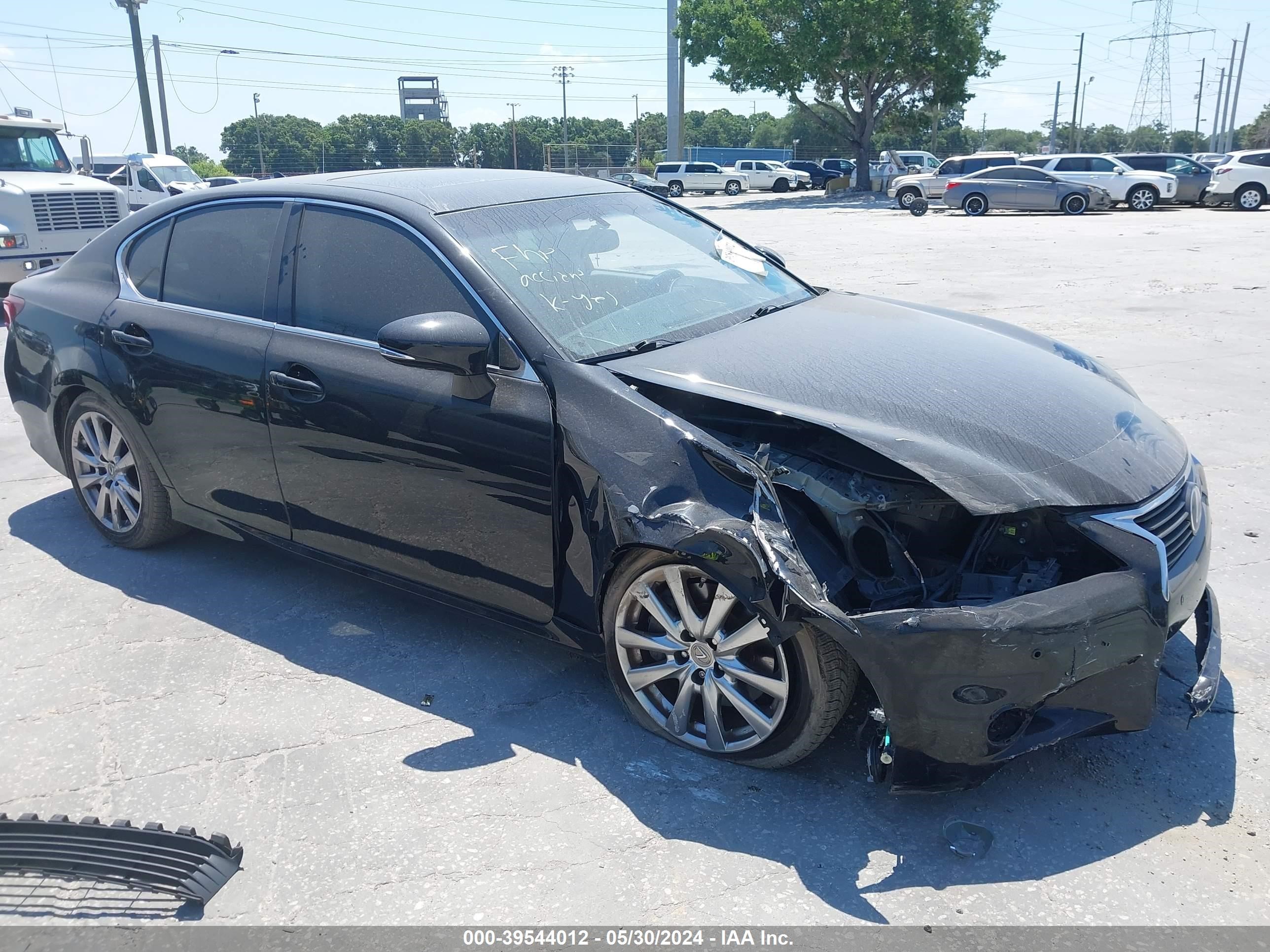 2013 Lexus Gs 350 vin: JTHBE1BL1D5022846