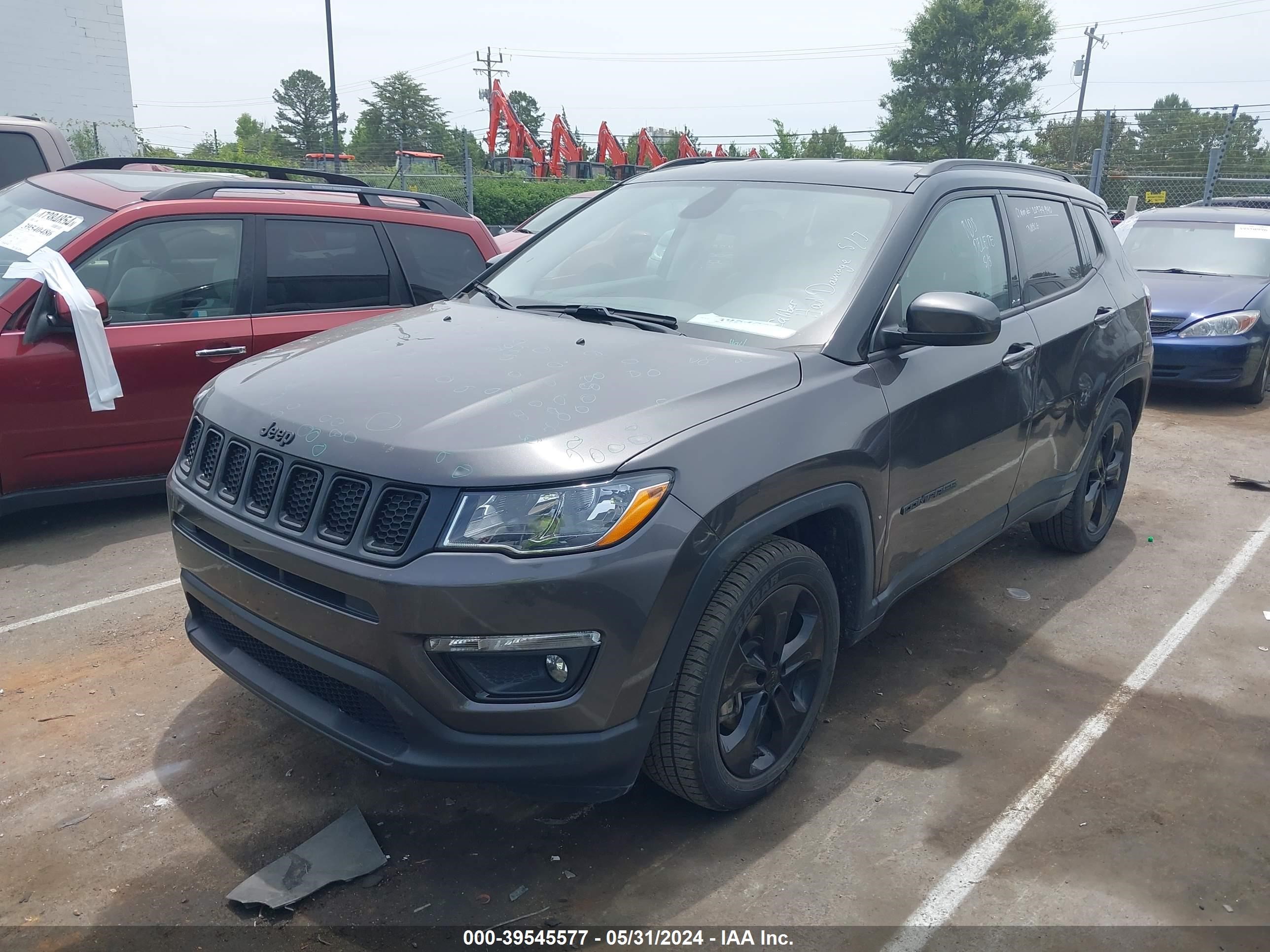 2021 Jeep Compass Altitude Fwd vin: 3C4NJCBB8MT587155