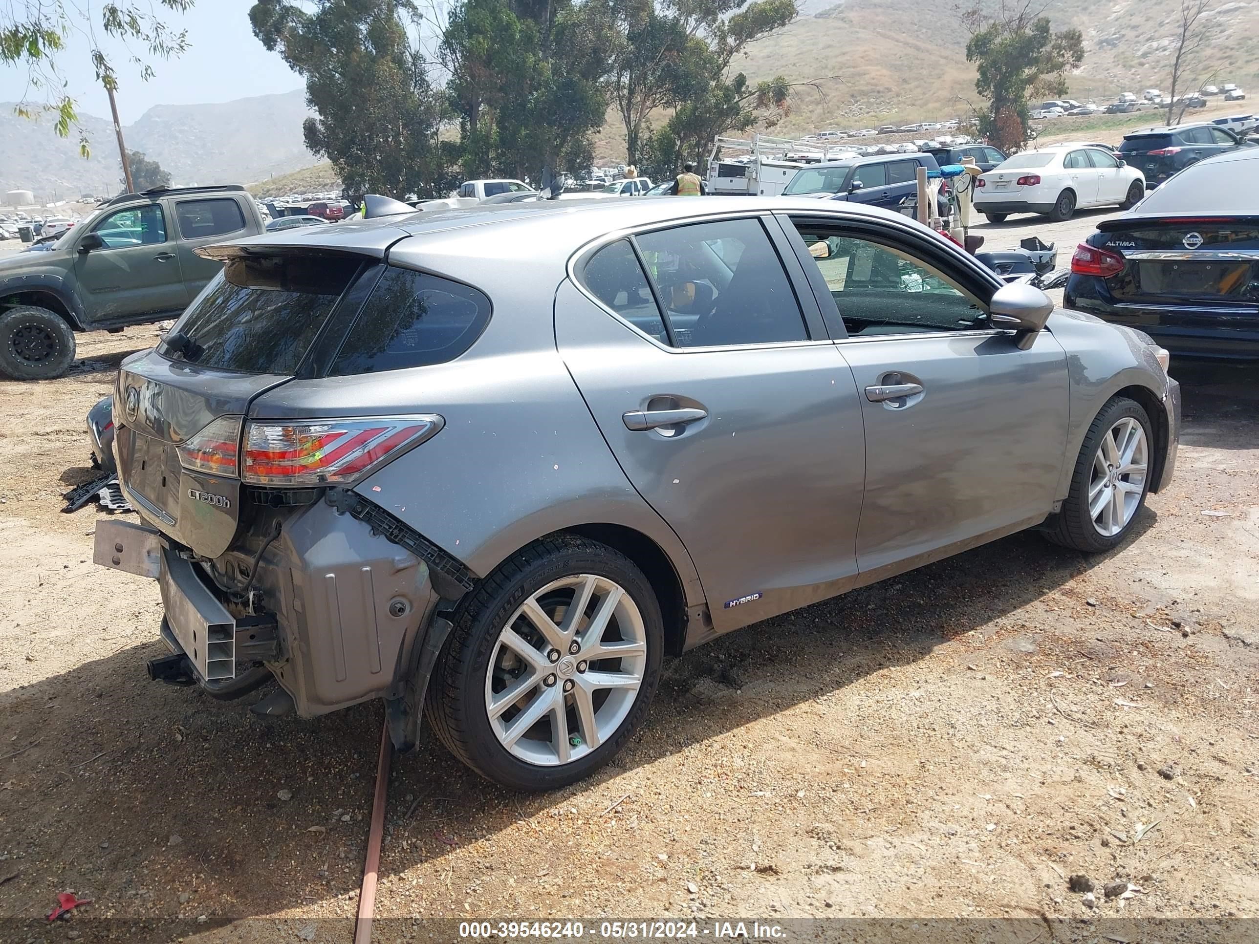 2015 Lexus Ct 200 vin: JTHKD5BH6F2227802