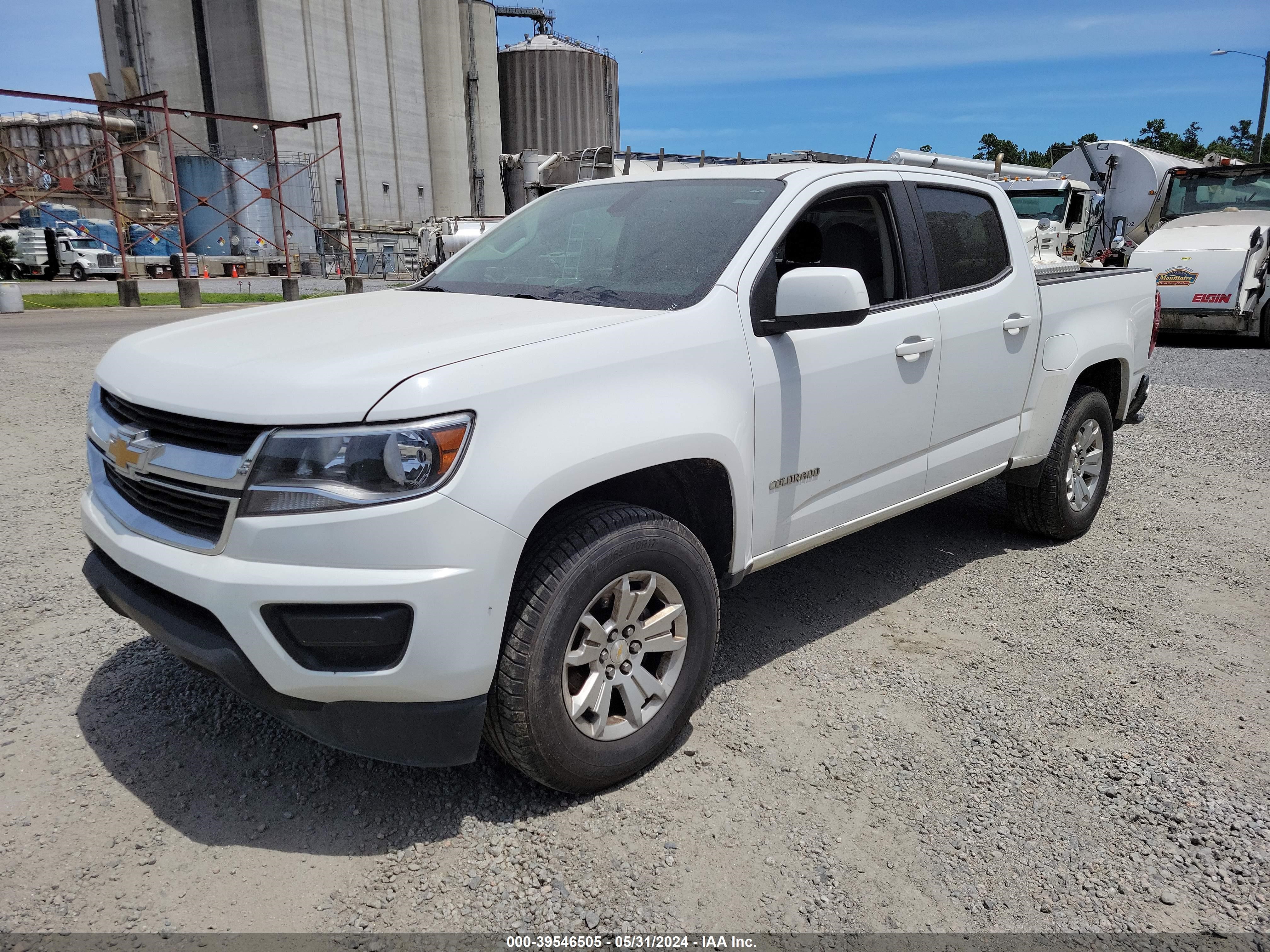 2019 Chevrolet Colorado Lt vin: 1GCGSCEN2K1103318