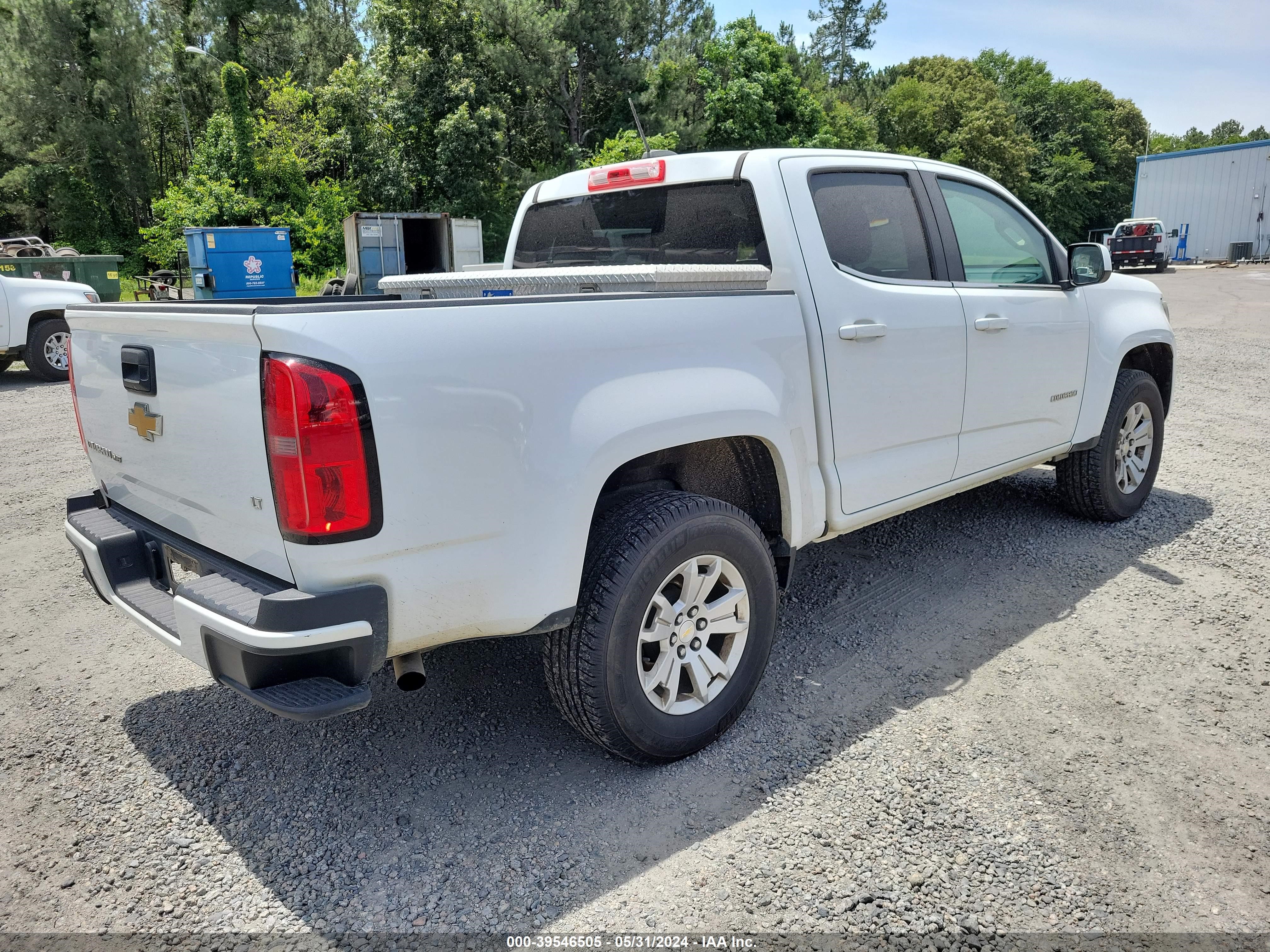 2019 Chevrolet Colorado Lt vin: 1GCGSCEN2K1103318