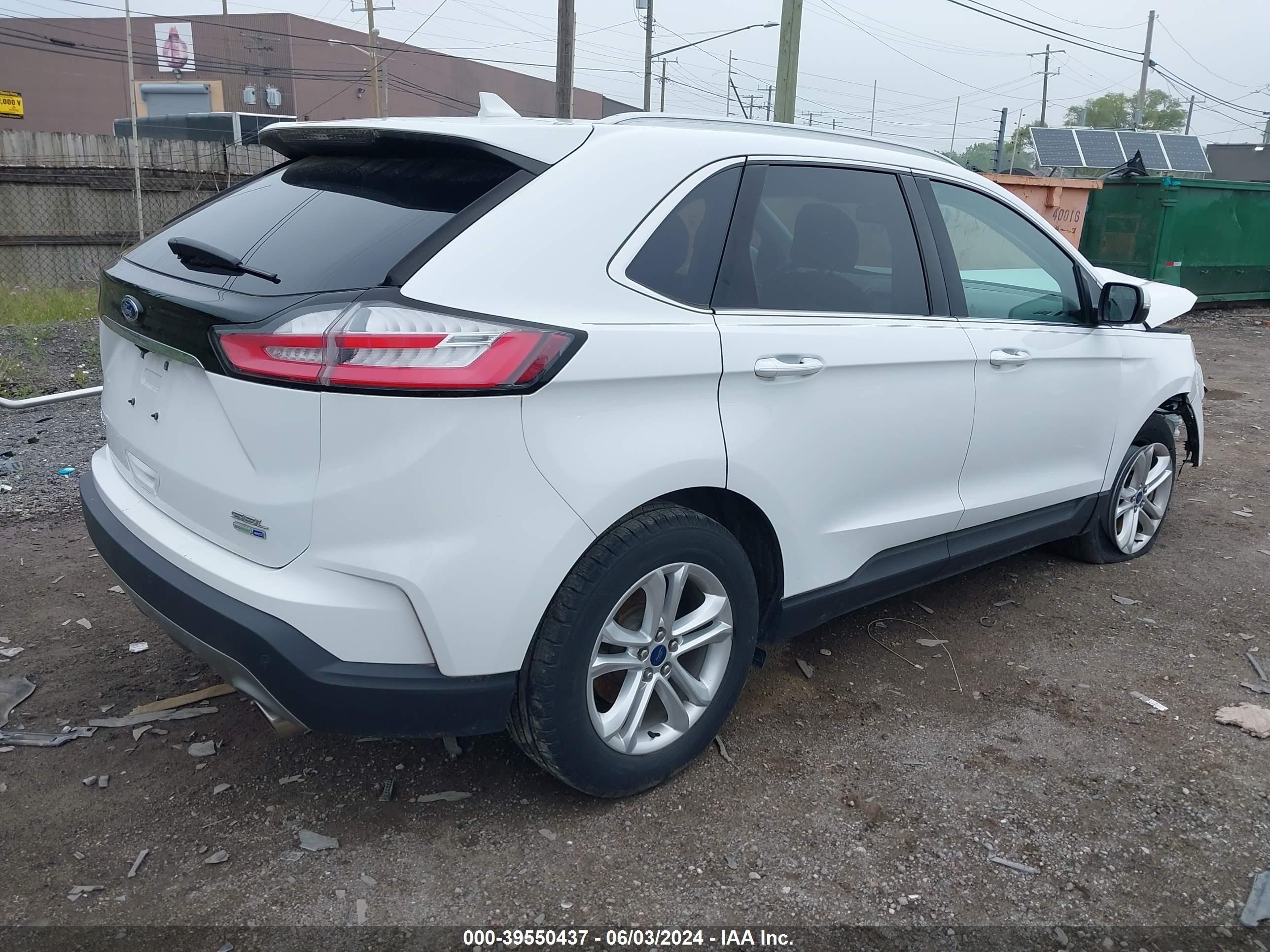 2019 Ford Edge Sel vin: 2FMPK4J92KBC46767