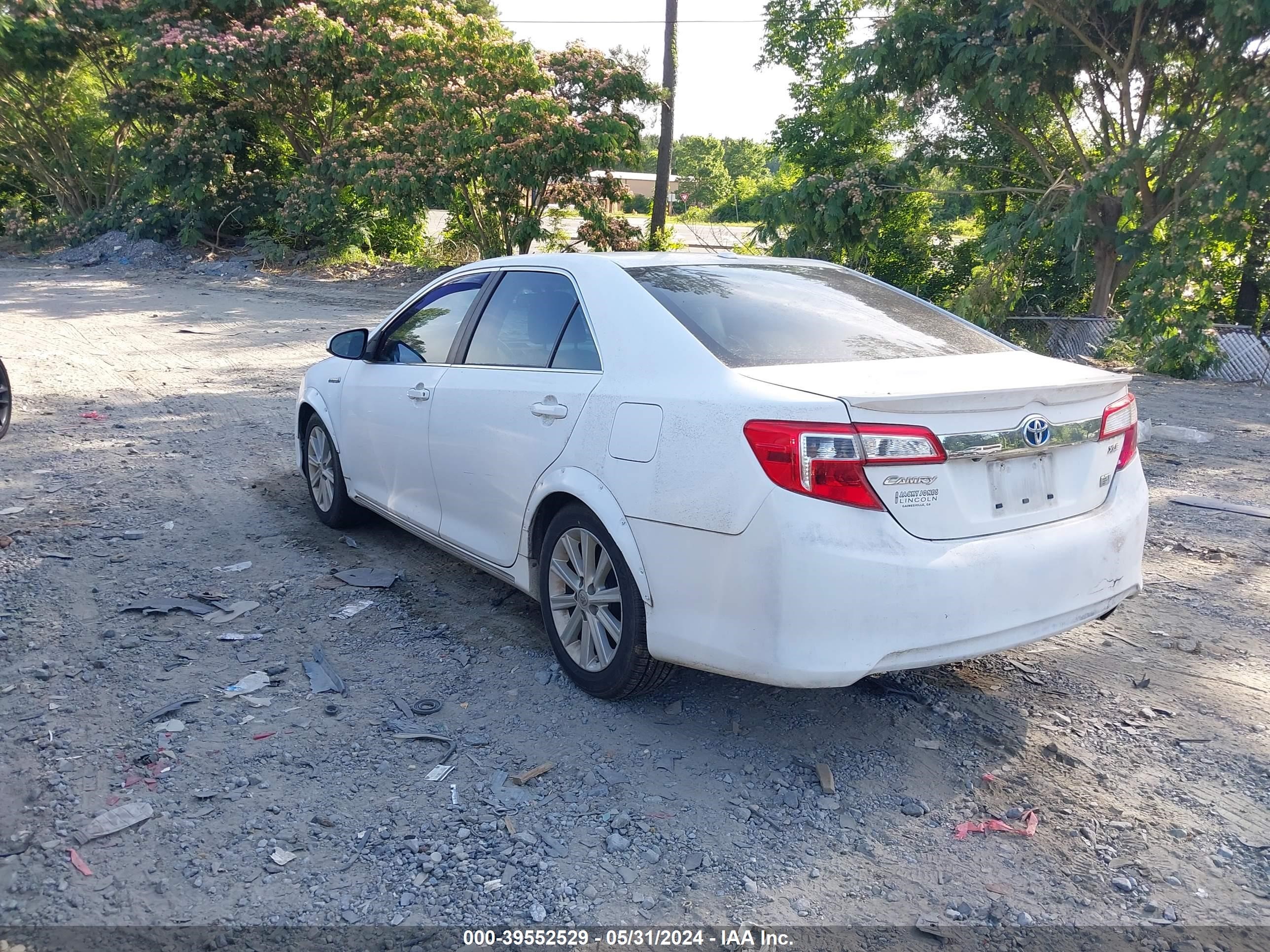 2013 Toyota Camry Hybrid Xle vin: 4T1BD1FK6DU085450