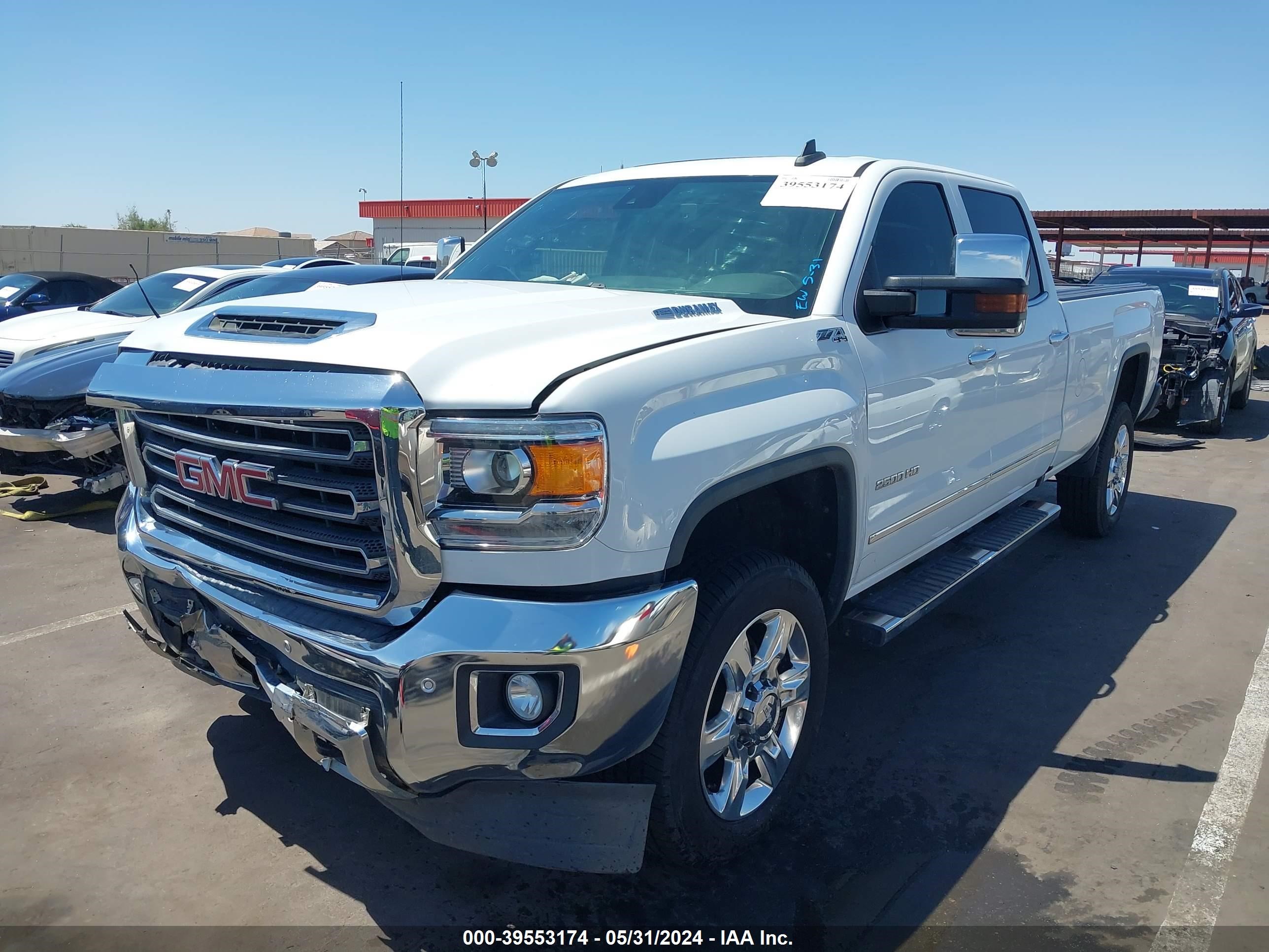 2017 GMC Sierra 2500Hd Slt vin: 1GT12TEY0HF123367