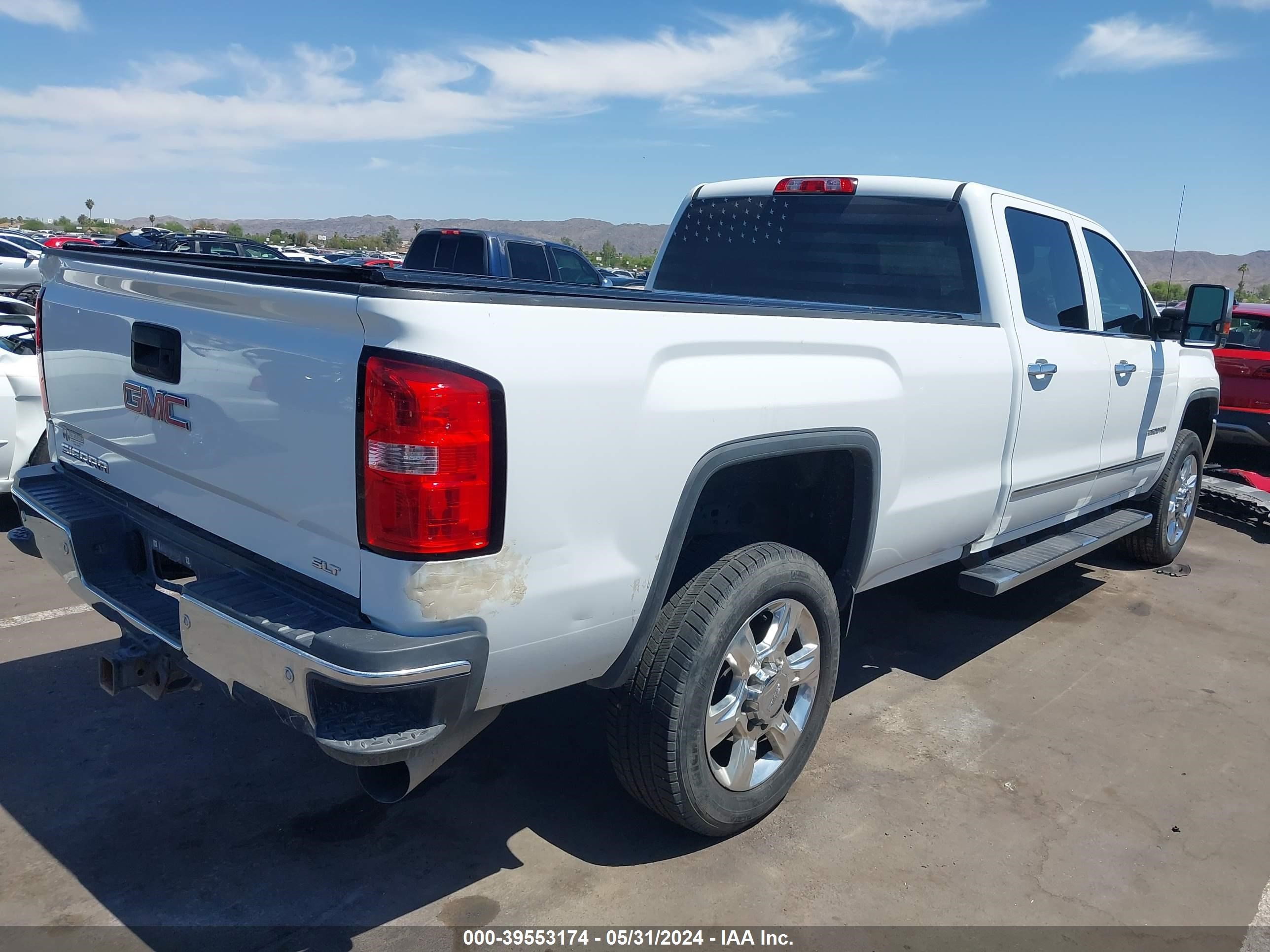 2017 GMC Sierra 2500Hd Slt vin: 1GT12TEY0HF123367