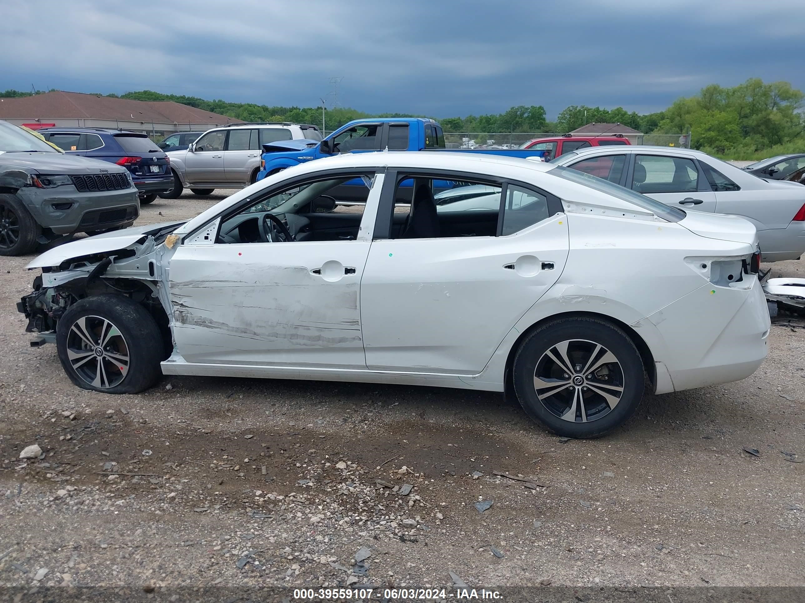 2022 Nissan Sentra Sv vin: 3N1AB8CVXNY254366