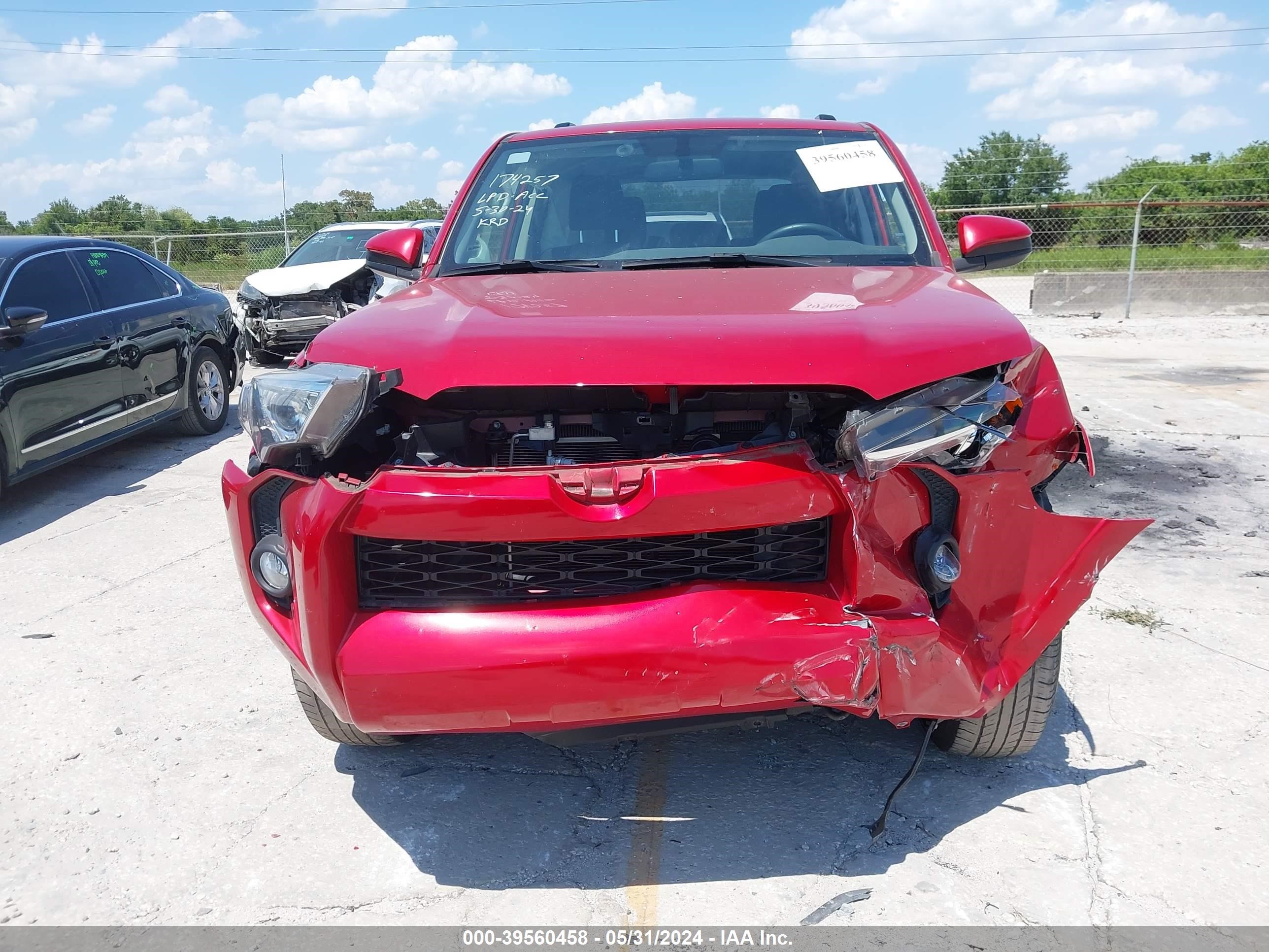 2019 Toyota 4Runner Sr5 vin: JTEZU5JR9K5207364