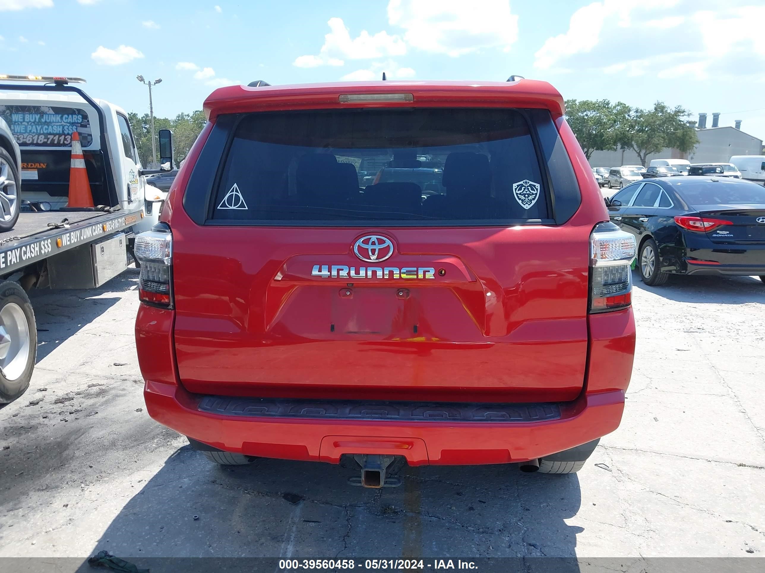 2019 Toyota 4Runner Sr5 vin: JTEZU5JR9K5207364