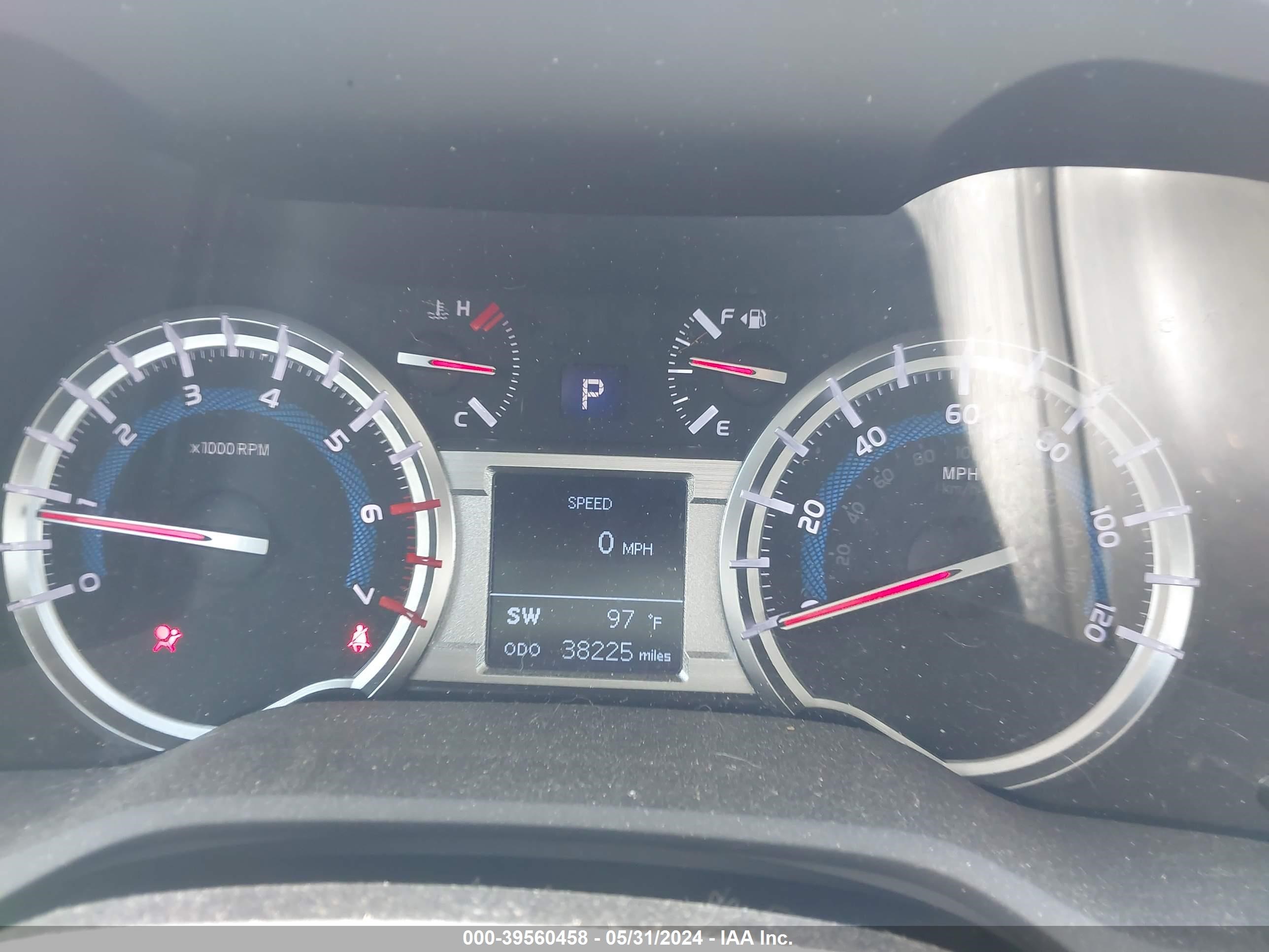 2019 Toyota 4Runner Sr5 vin: JTEZU5JR9K5207364