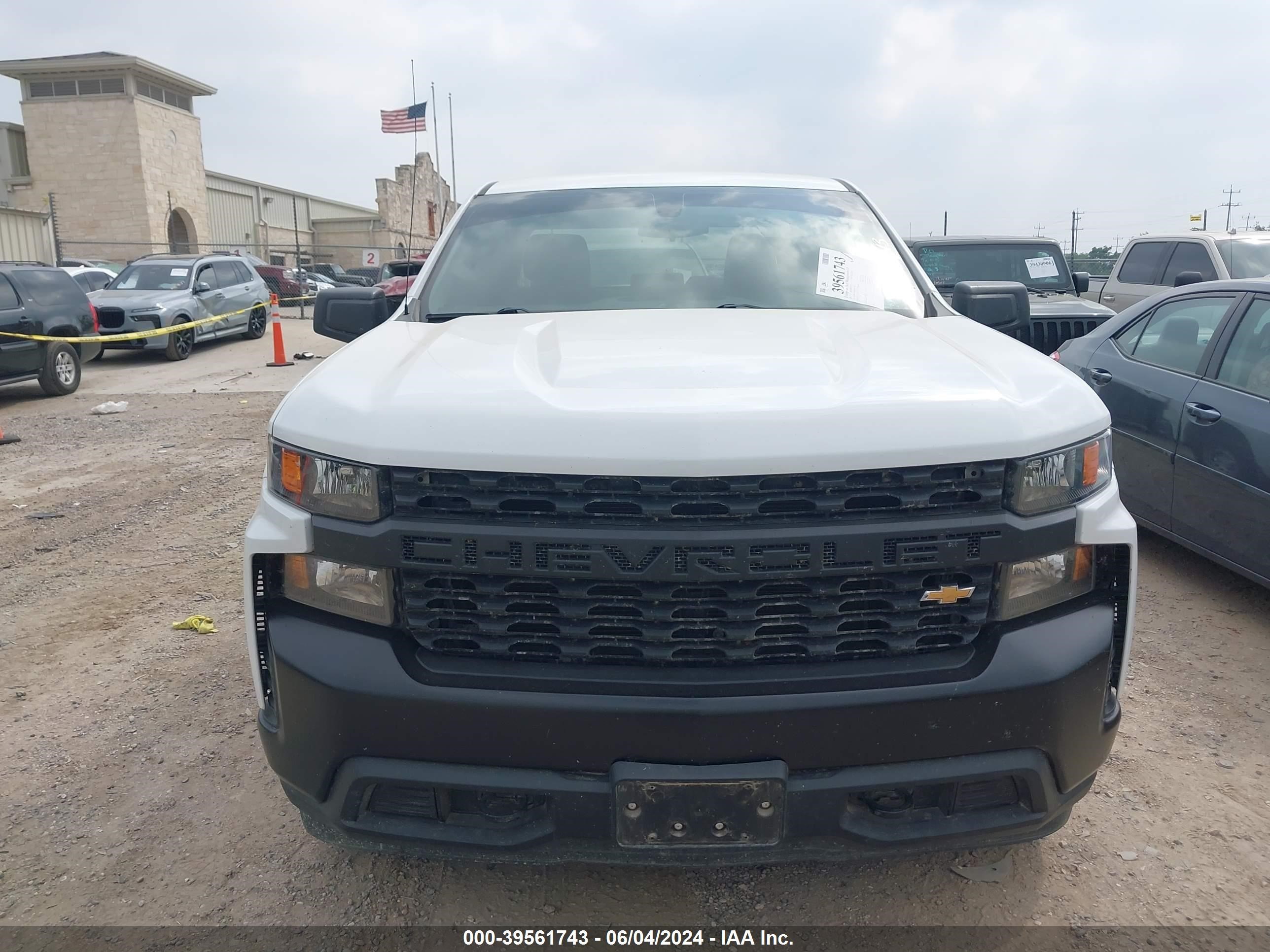 2021 Chevrolet Silverado 1500 4Wd Double Cab Standard Bed Wt vin: 1GCRYAEHXMZ273307