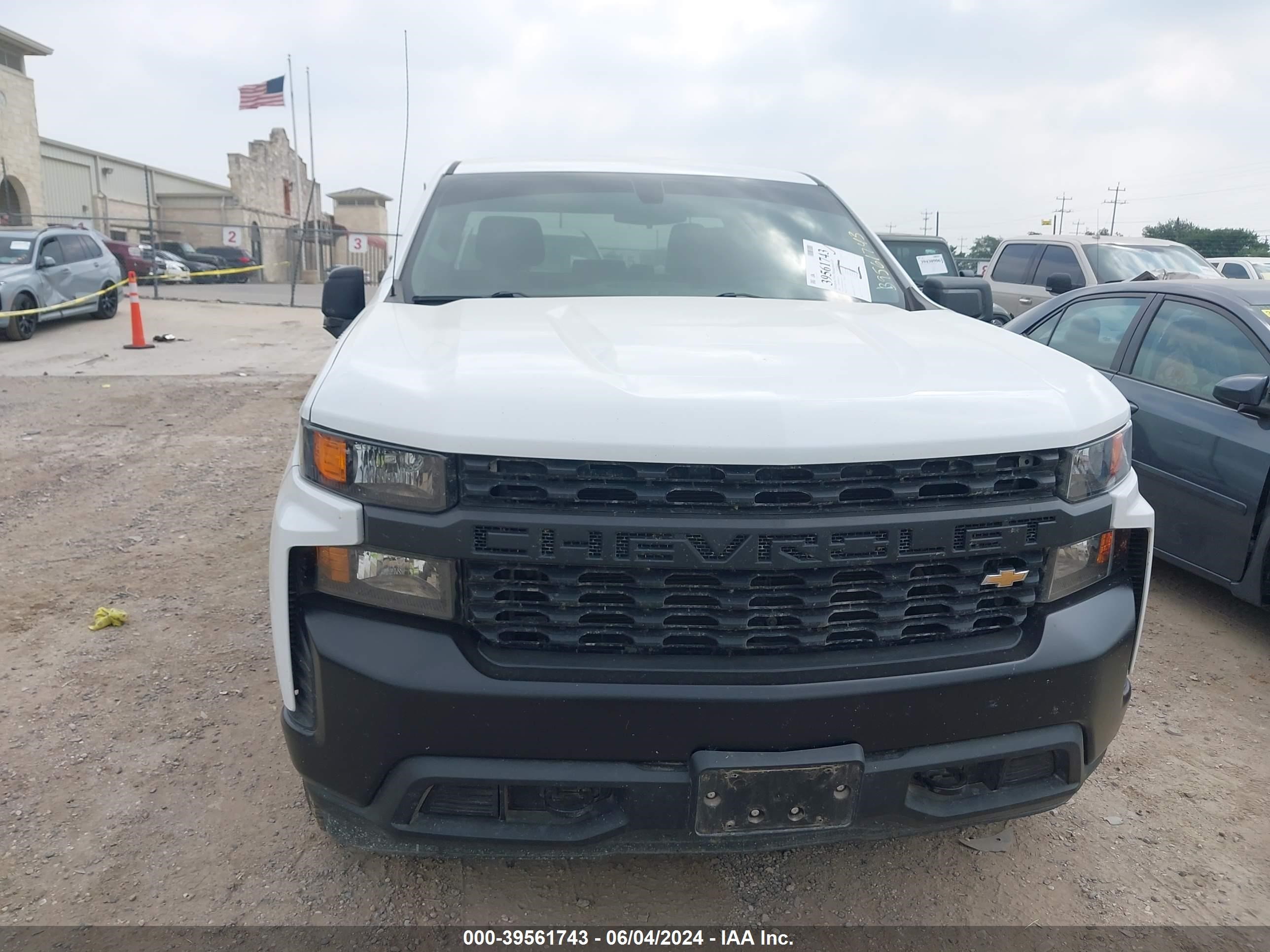 2021 Chevrolet Silverado 1500 4Wd Double Cab Standard Bed Wt vin: 1GCRYAEHXMZ273307