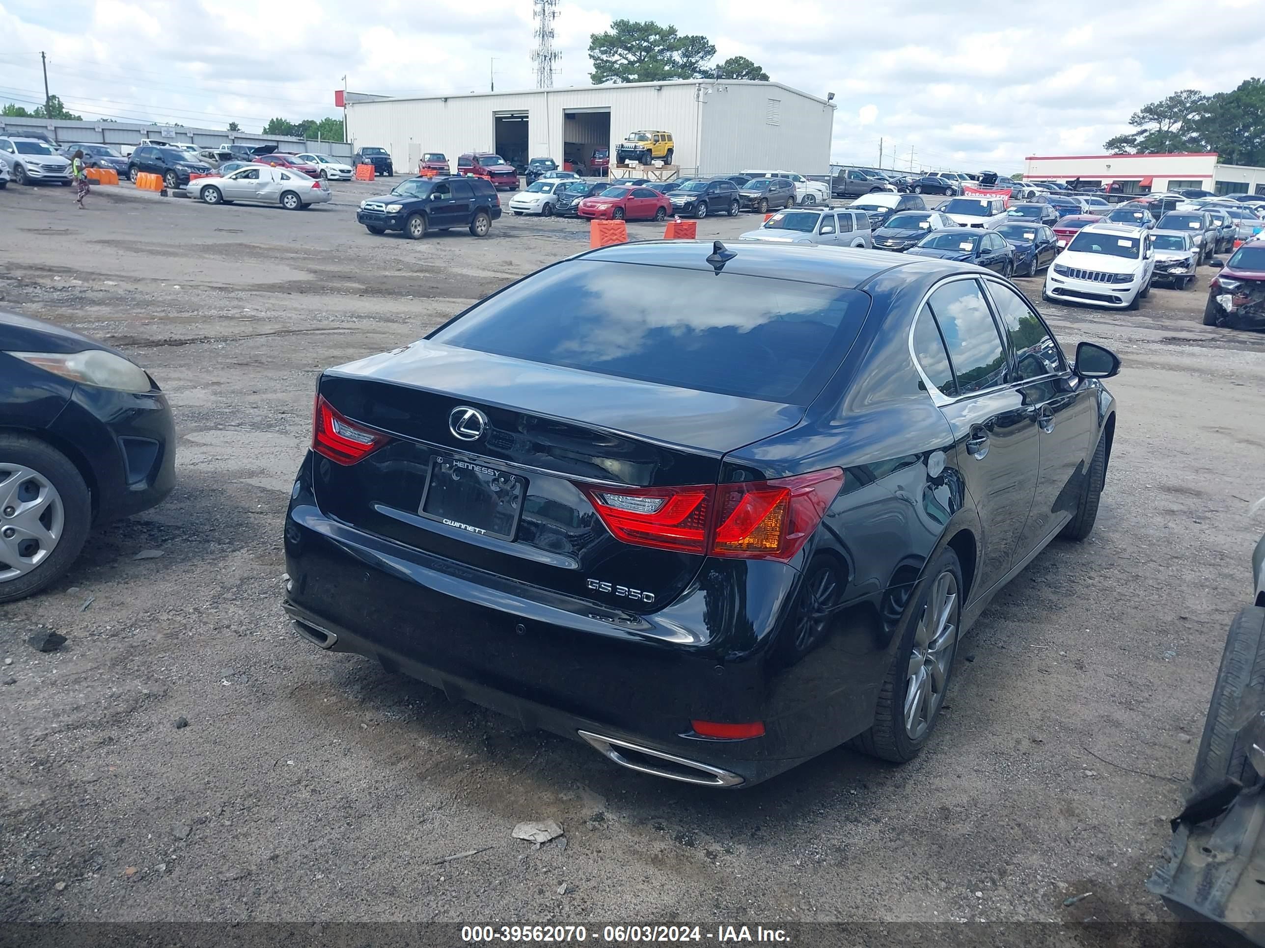 2013 Lexus Gs 350 vin: JTHBE1BL4D5012330