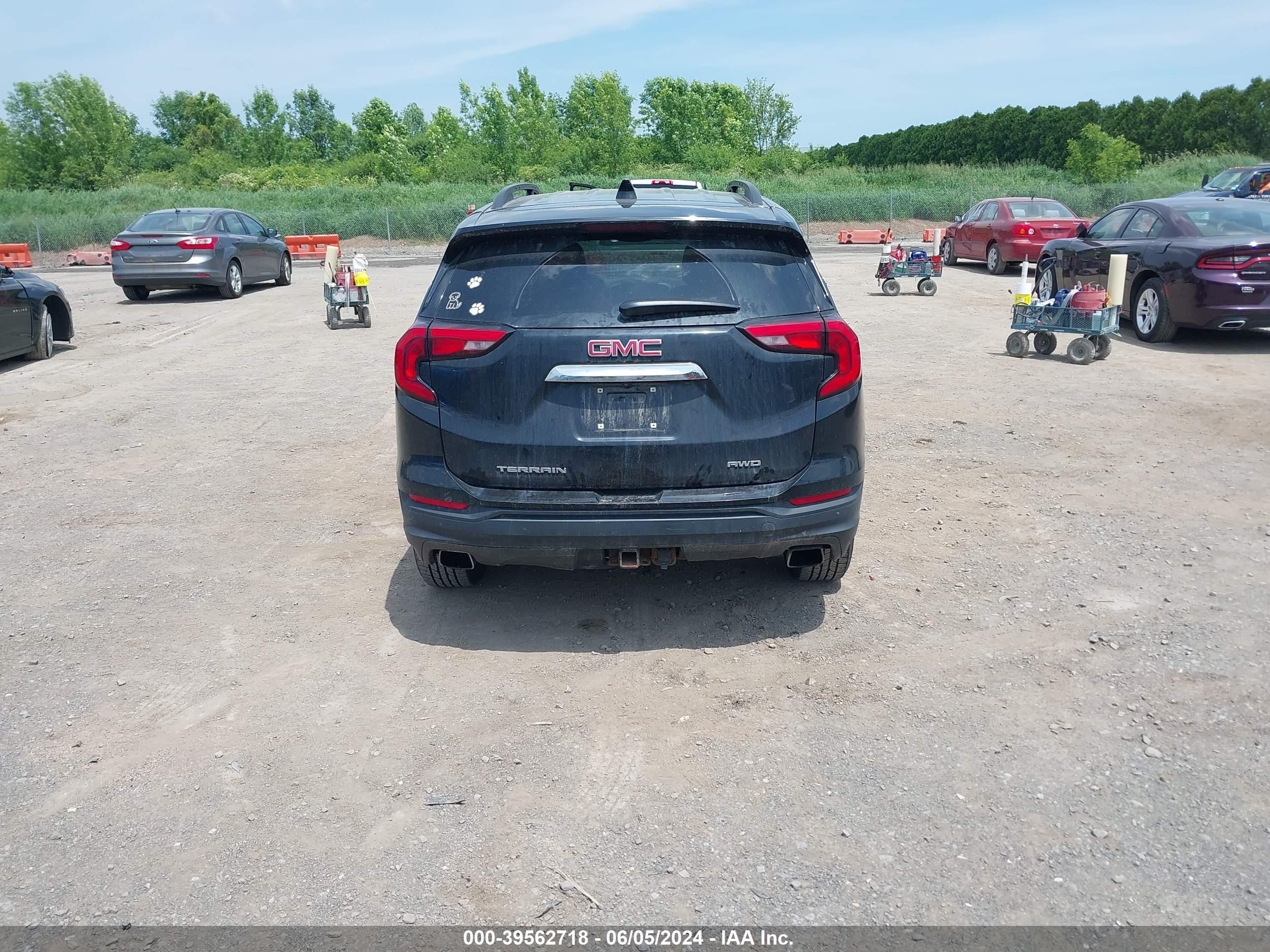 2019 GMC Terrain Sle vin: 3GKALTEX1KL196091